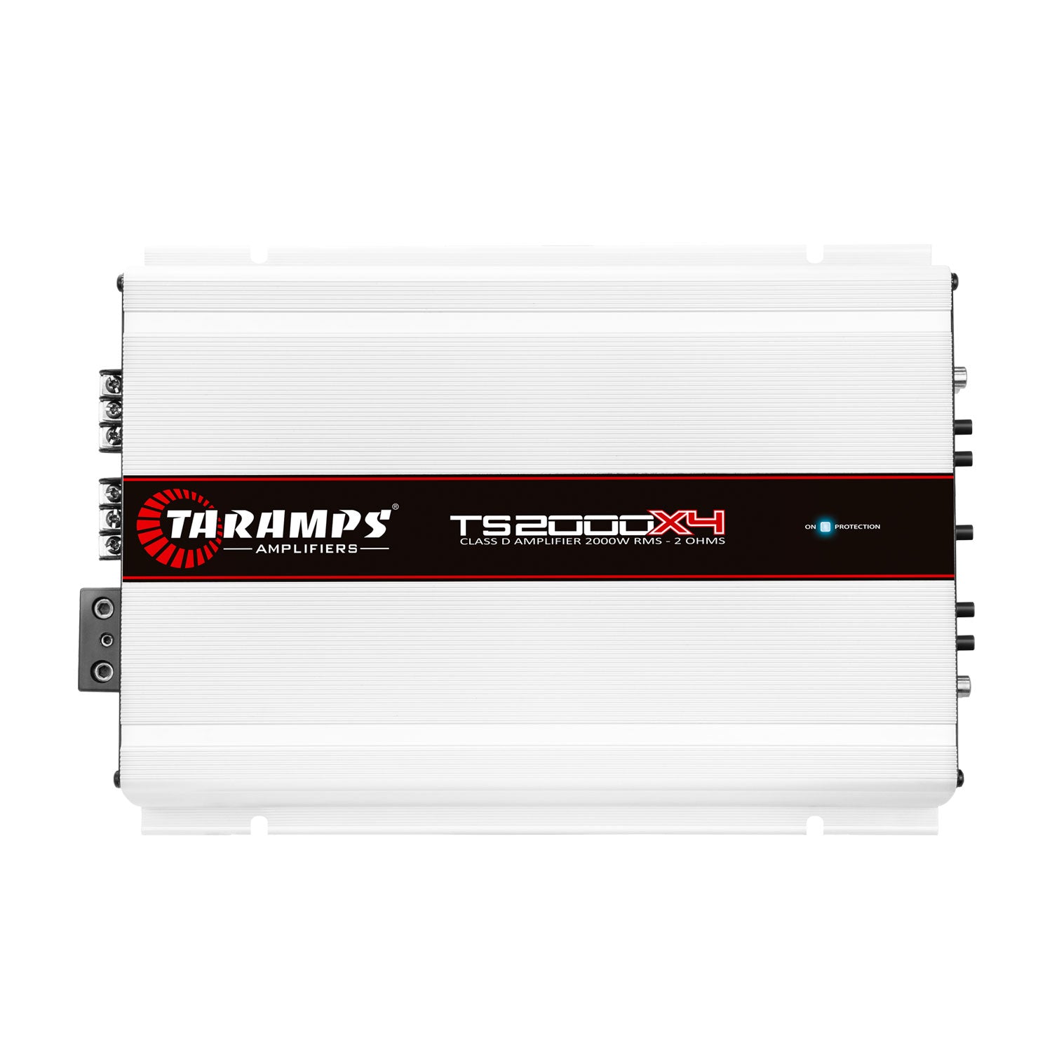 Taramps TS 2000X4 Car Audio 4 Channel Amplifier with QPower Installation Kit