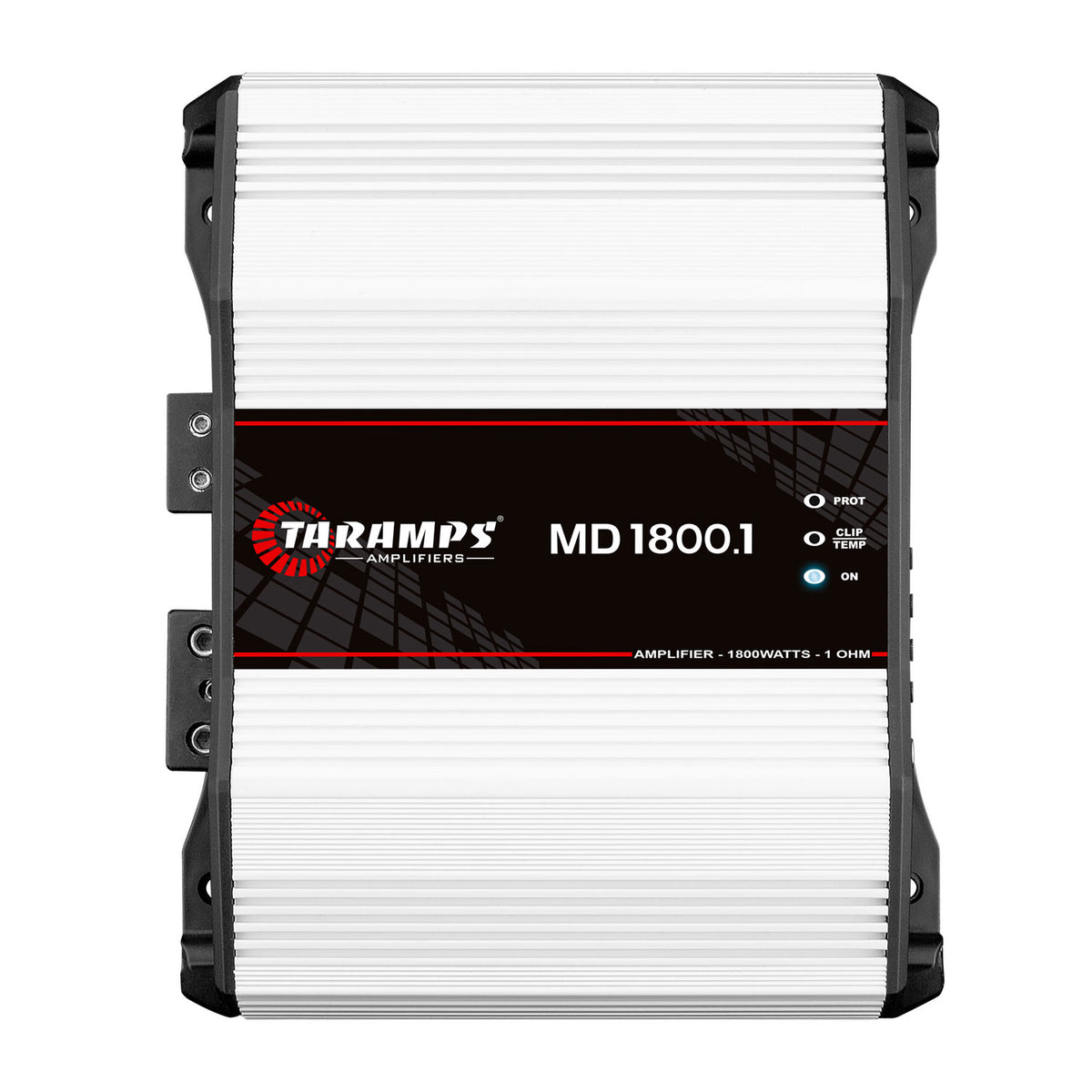 Taramps Class D MD 1800.1 1800 Watt Mono Amplifier and QPower Amp Install Kit