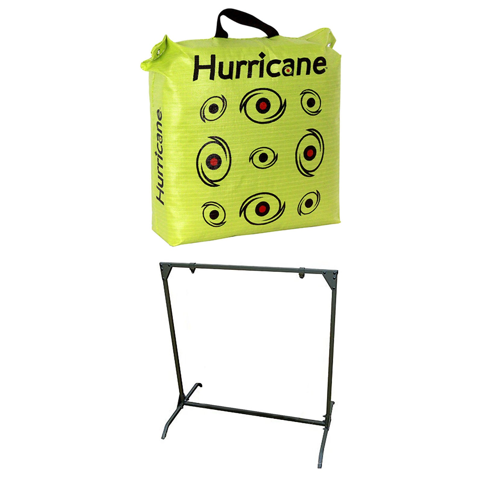 Hurricane H-20 Deer Archery Target w/ HME Bowhunting 30 Inch Bag Target Stand - VMInnovations