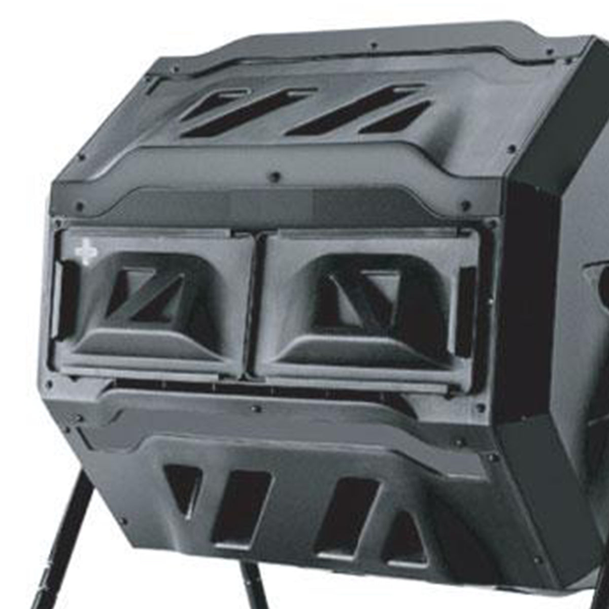 Tumbleweed 160 Liter 42 Gallon Outdoor Garden Rolling Compost Tumbler Bin, Green
