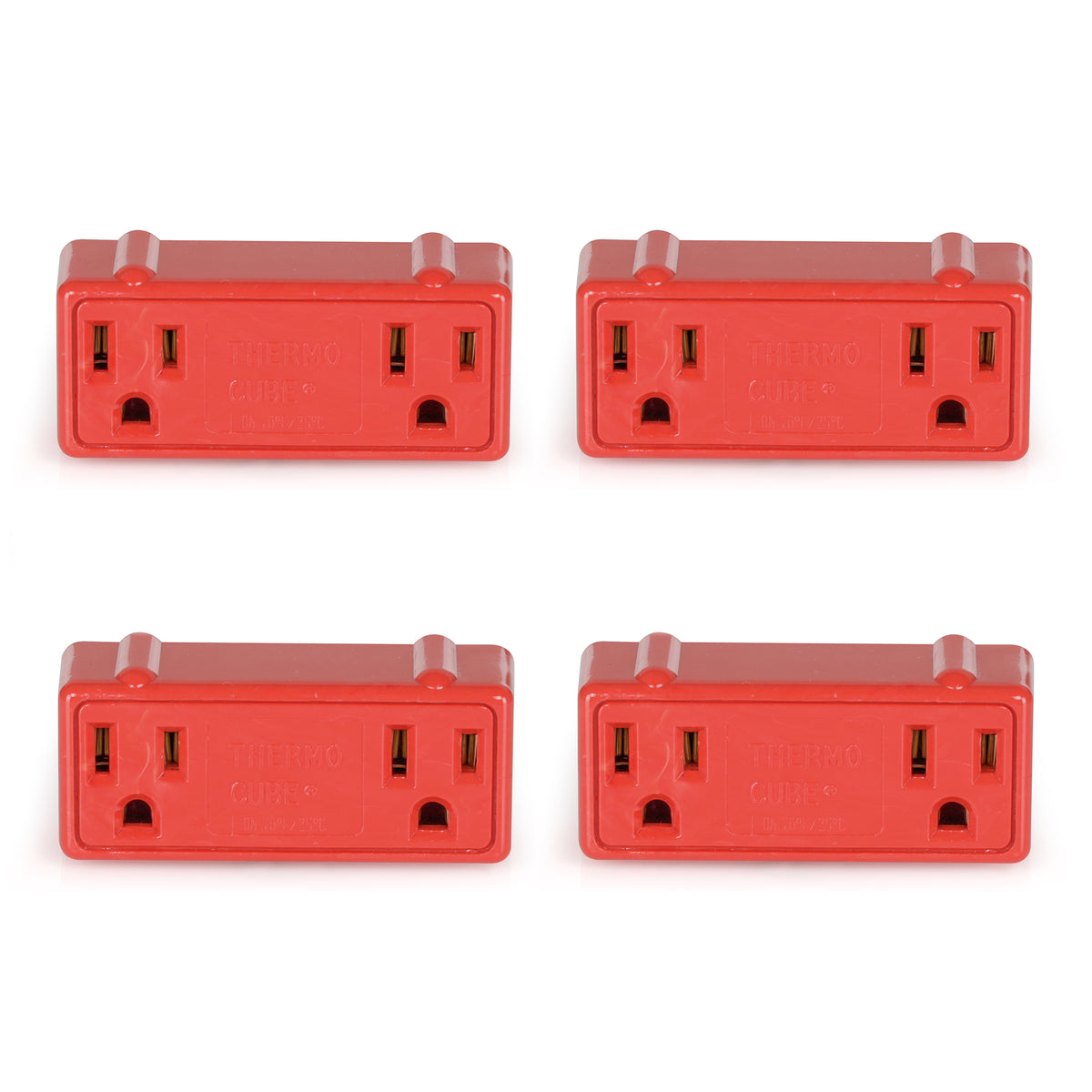 Farm Innovators Thermo Cube Warm Weather Auto On Thermostatic Dual Outlet,4 Pack
