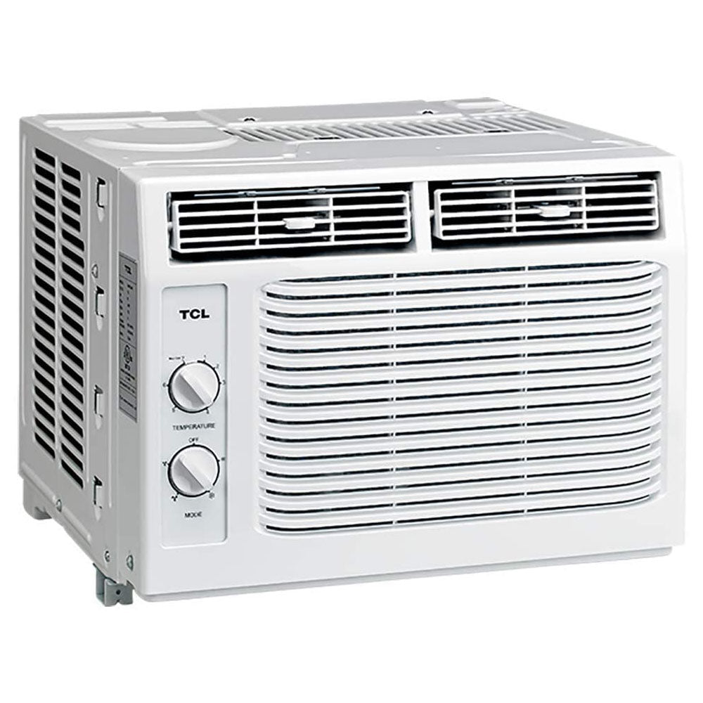 TCL 5WR1-A 5,000 BTU Home Window Air Conditioner with Mechanical Controls, White - VMInnovations
