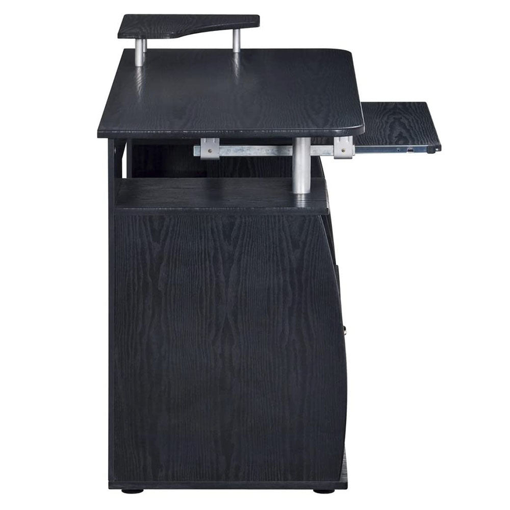 Techni Mobili Modern Office Desk and Complete Computer Workstation, Espresso - VMInnovations