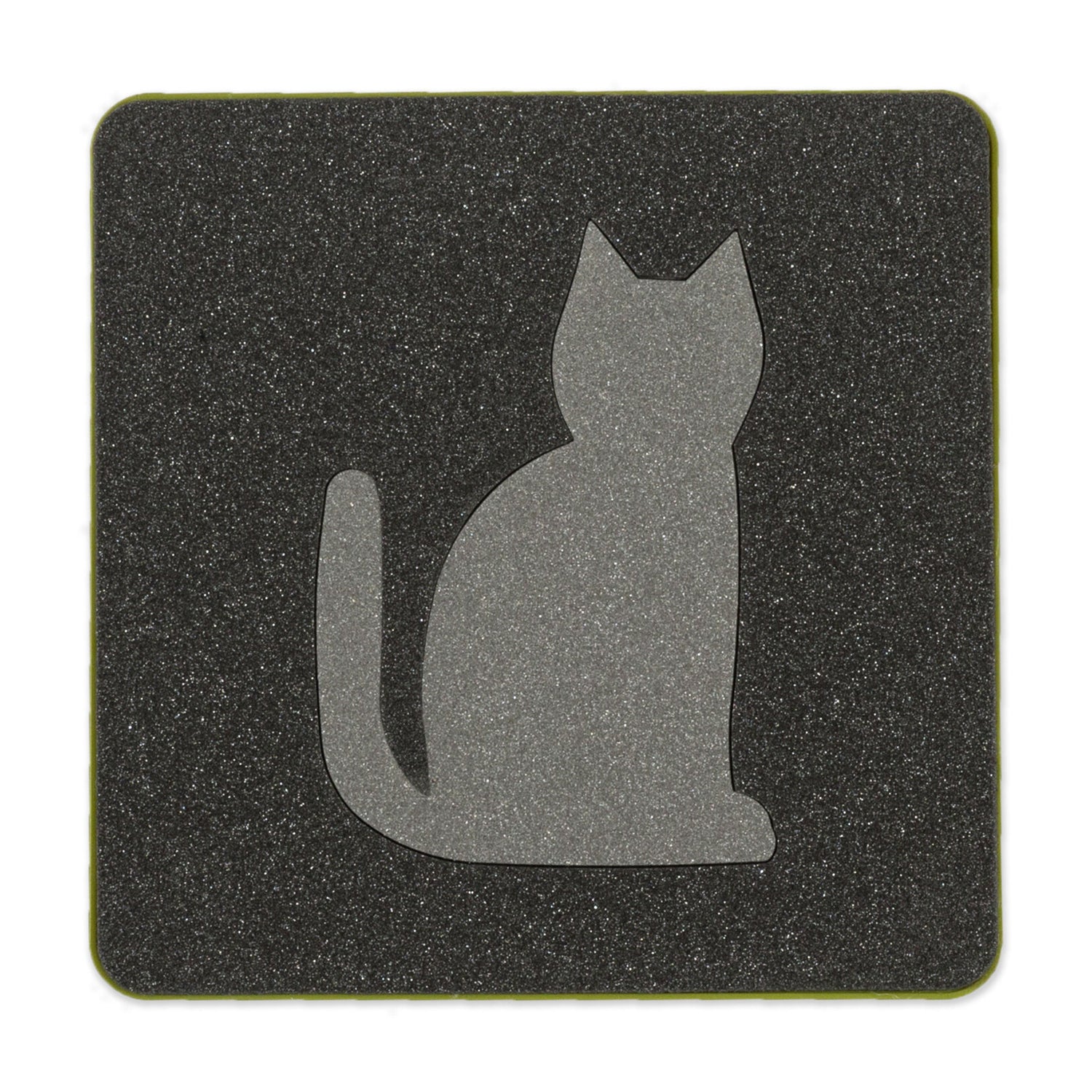 AccuQuilt GO! Calico Cat Fabric Cutting Die Pattern for Quilting Projects (Used)