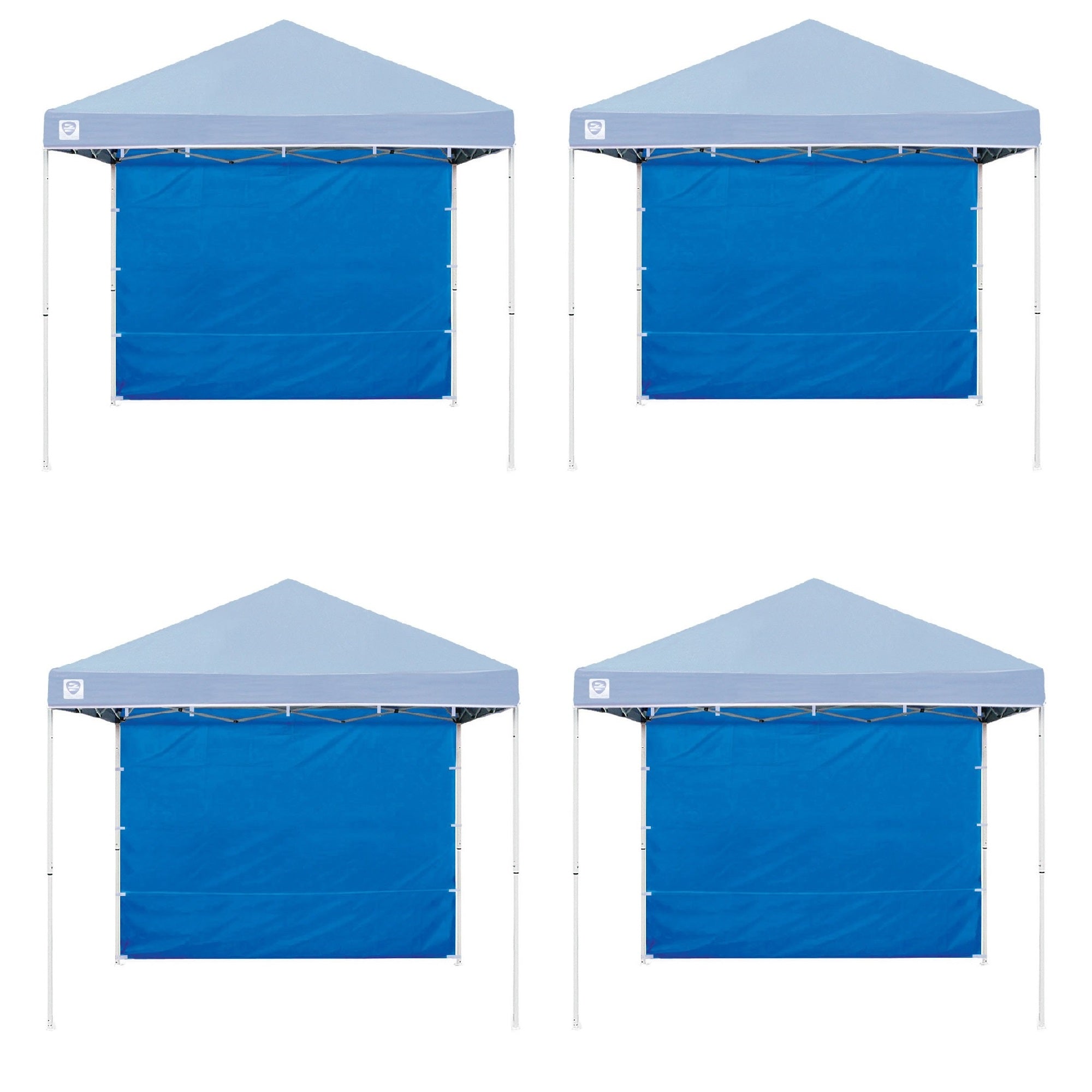 Z Shade 10ft Blue Everest Instant Canopy Tent Taffeta Sidewall Accessory(4 Pack) - VMInnovations