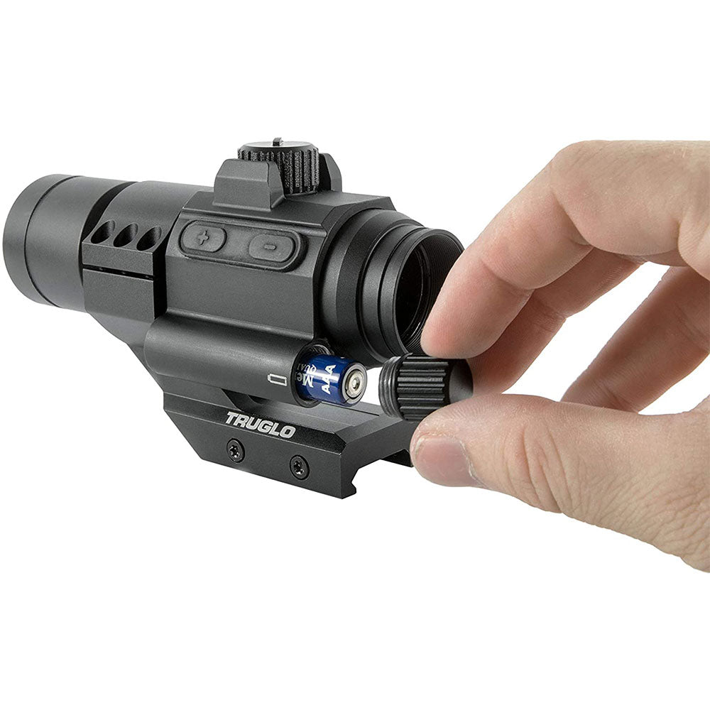 TruGlo Ignite Mini Compact Aluminum 30mm Red Dot Sight with Cantilever Mount - VMInnovations