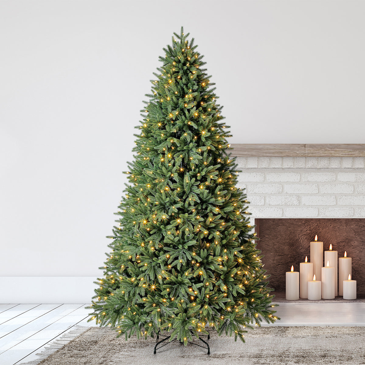 Evergreen Classics 7.5 Foot Christmas Tree, 700 Multicolored LEDs (For Parts) - VMInnovations