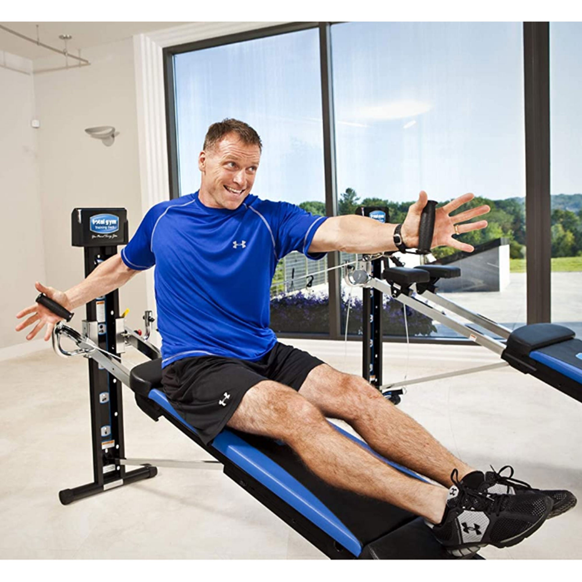 Total Gym XLS Universal Home Gym Workout Machine, Plus Accessories (Used) - VMInnovations