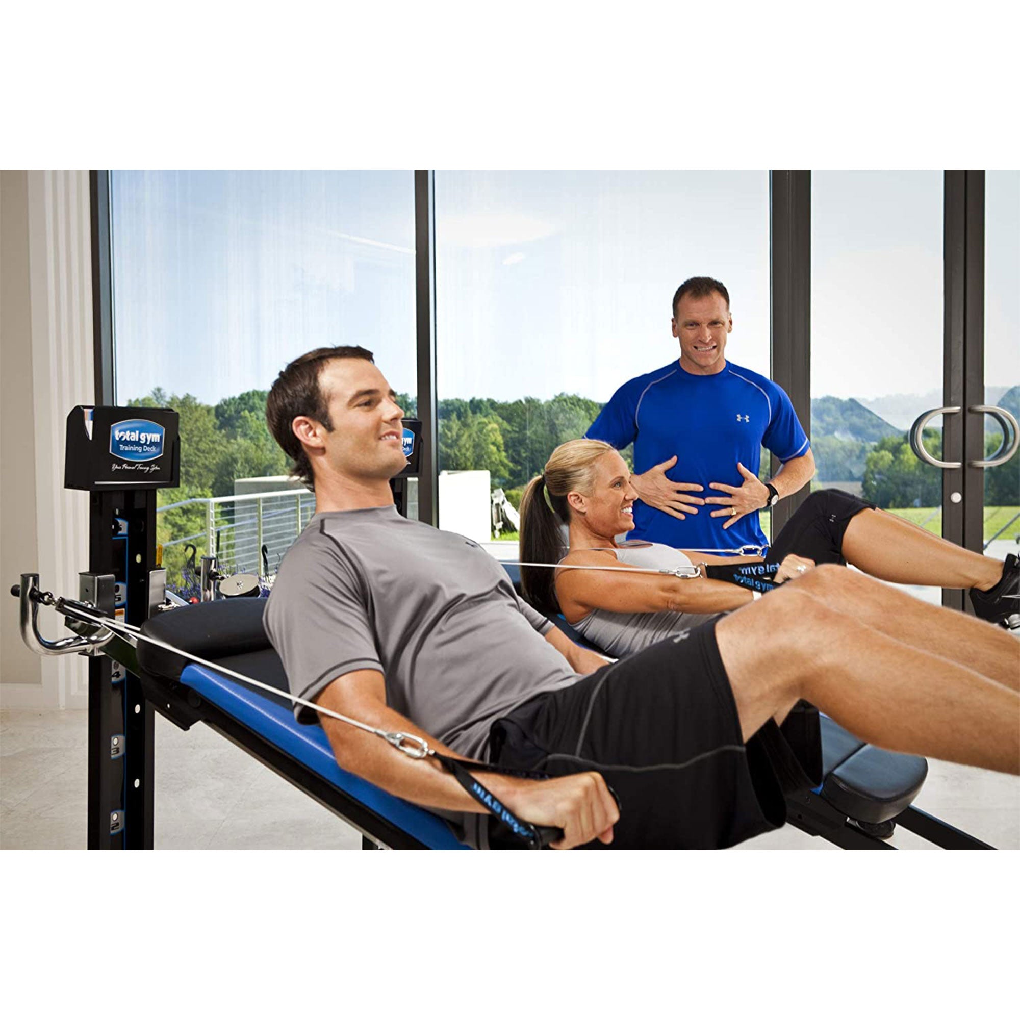Total Gym XLS Universal Home Gym Workout Machine, Plus Accessories (Used) - VMInnovations