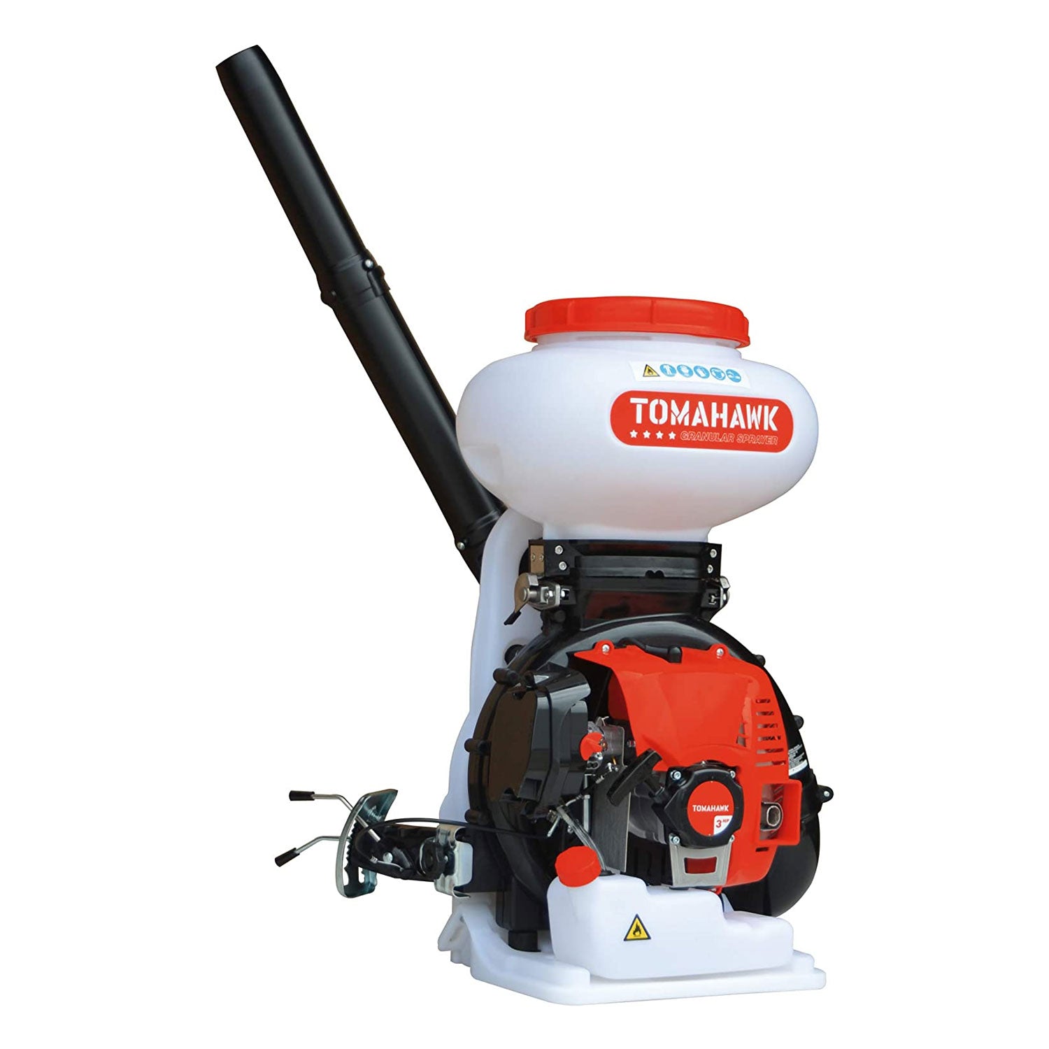 TOMAHAWK TGS30 Motorized 4 Gallon Broadcast Fertilizer Spreader, Spreader Only