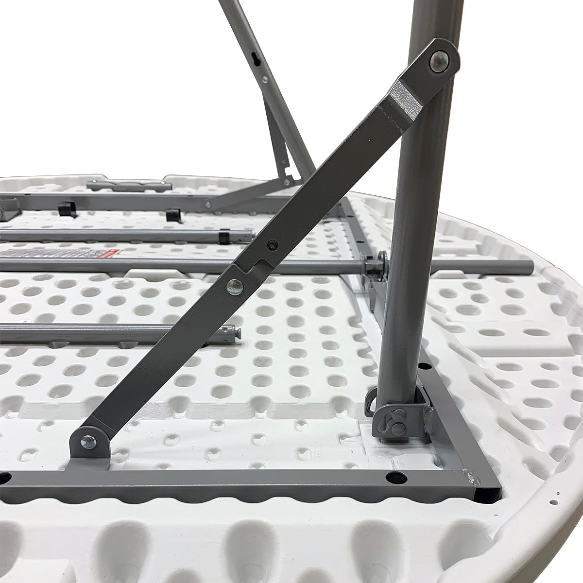 Plastic Development Group 4' Folding Banquet Table & 4 Outdoor Folding Chairs - VMInnovations