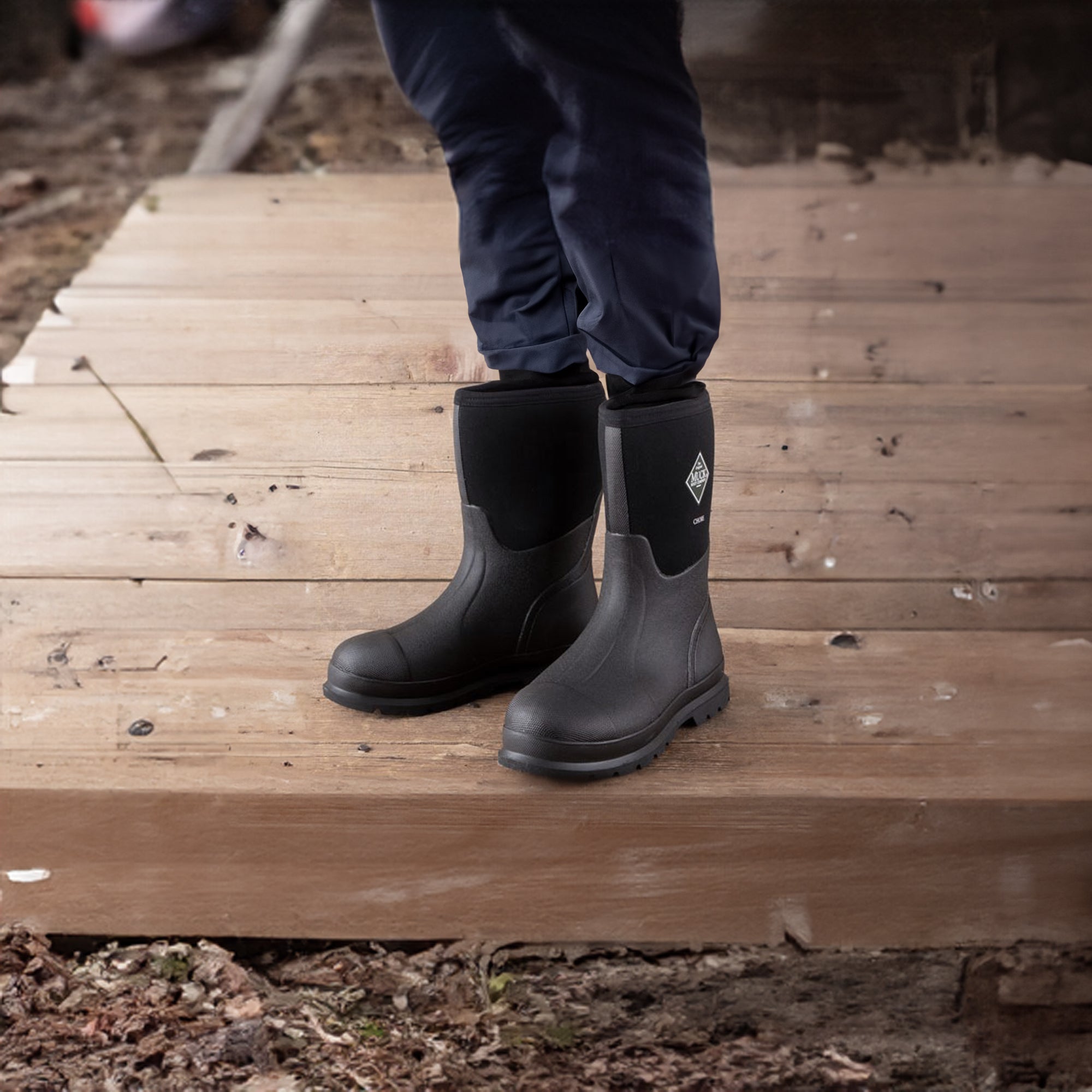 The Original Muck Boot Company Men's 13 Waterproof Neoprene Mid Chore Boots - VMInnovations