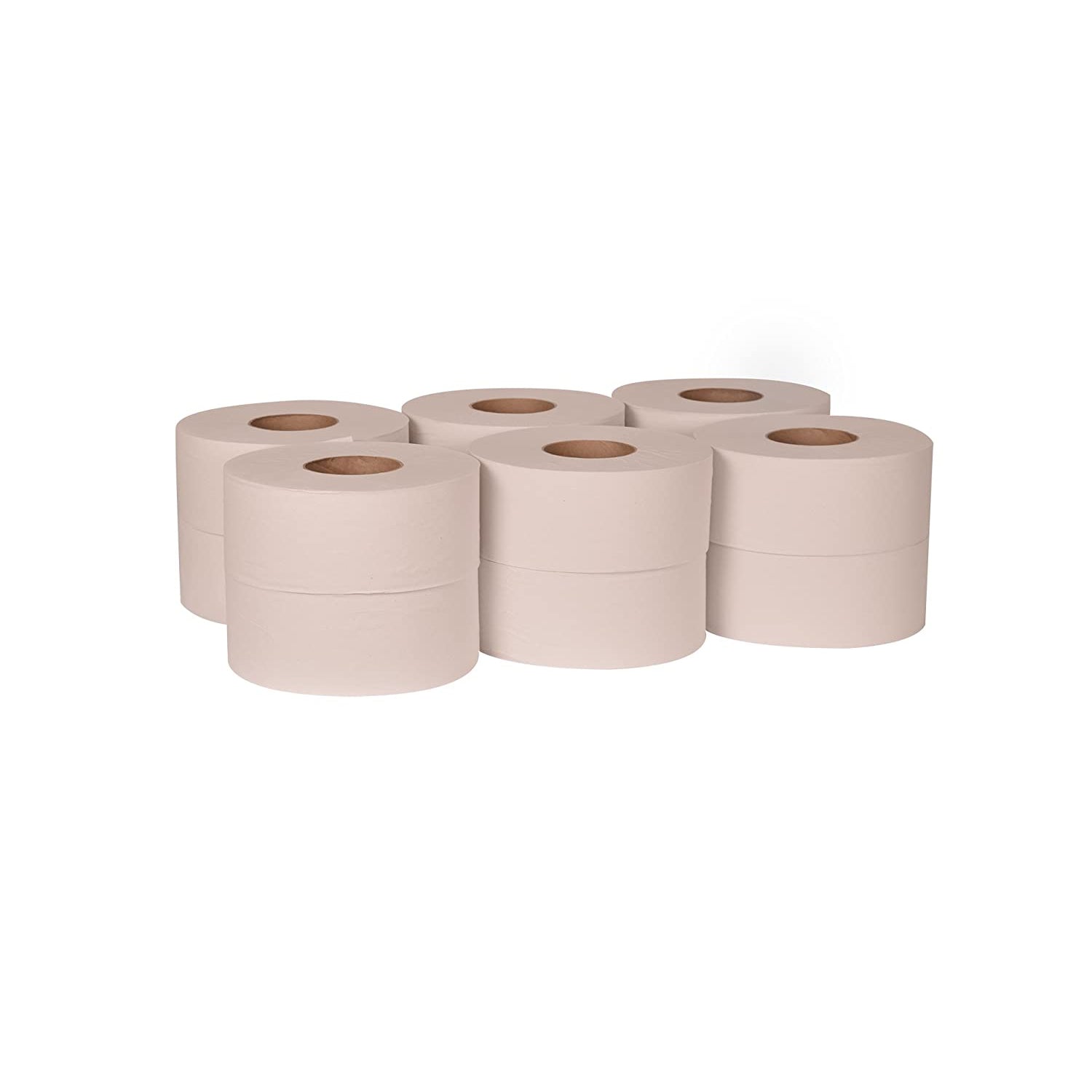 Tork TJ0912A Universal 1-Ply Jumbo Bath Tissue Roll Dispenser Refill (12 Pack)