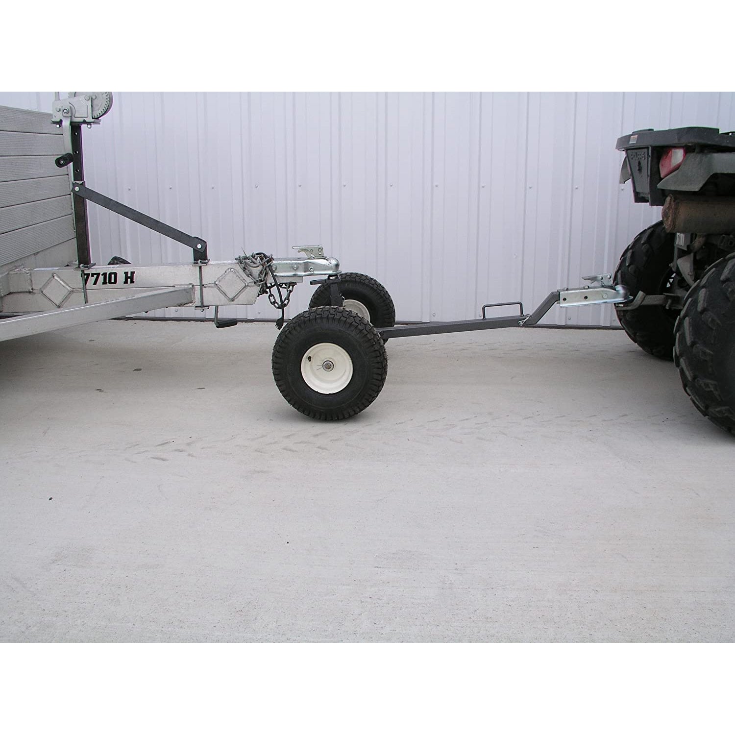Tow Tuff TMD-800ATV Weight Distributing Adjustable Trailer Dolly (Open Box)