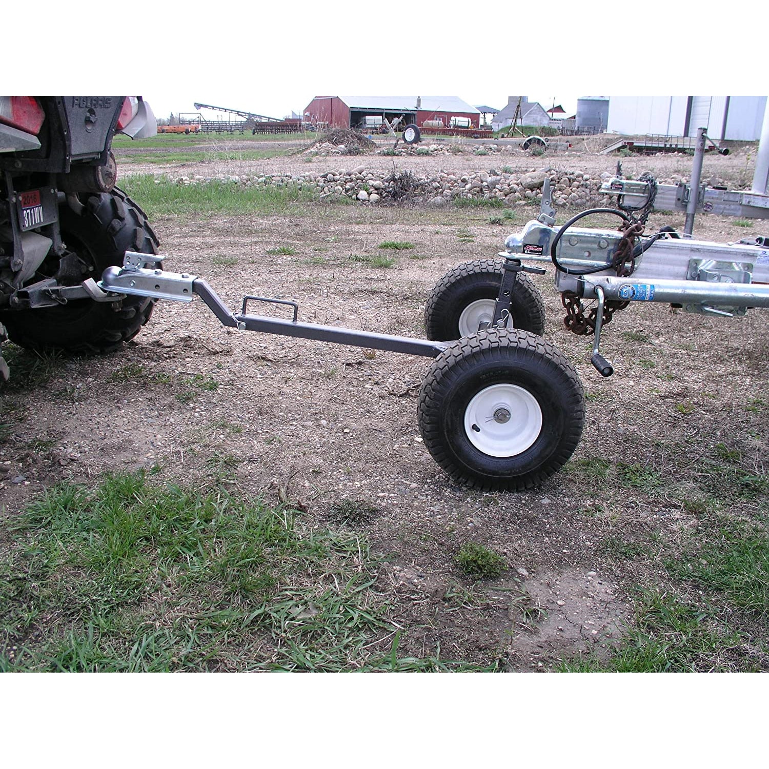 Tow Tuff TMD-800ATV Weight Distributing Adjustable Trailer Dolly (Open Box)