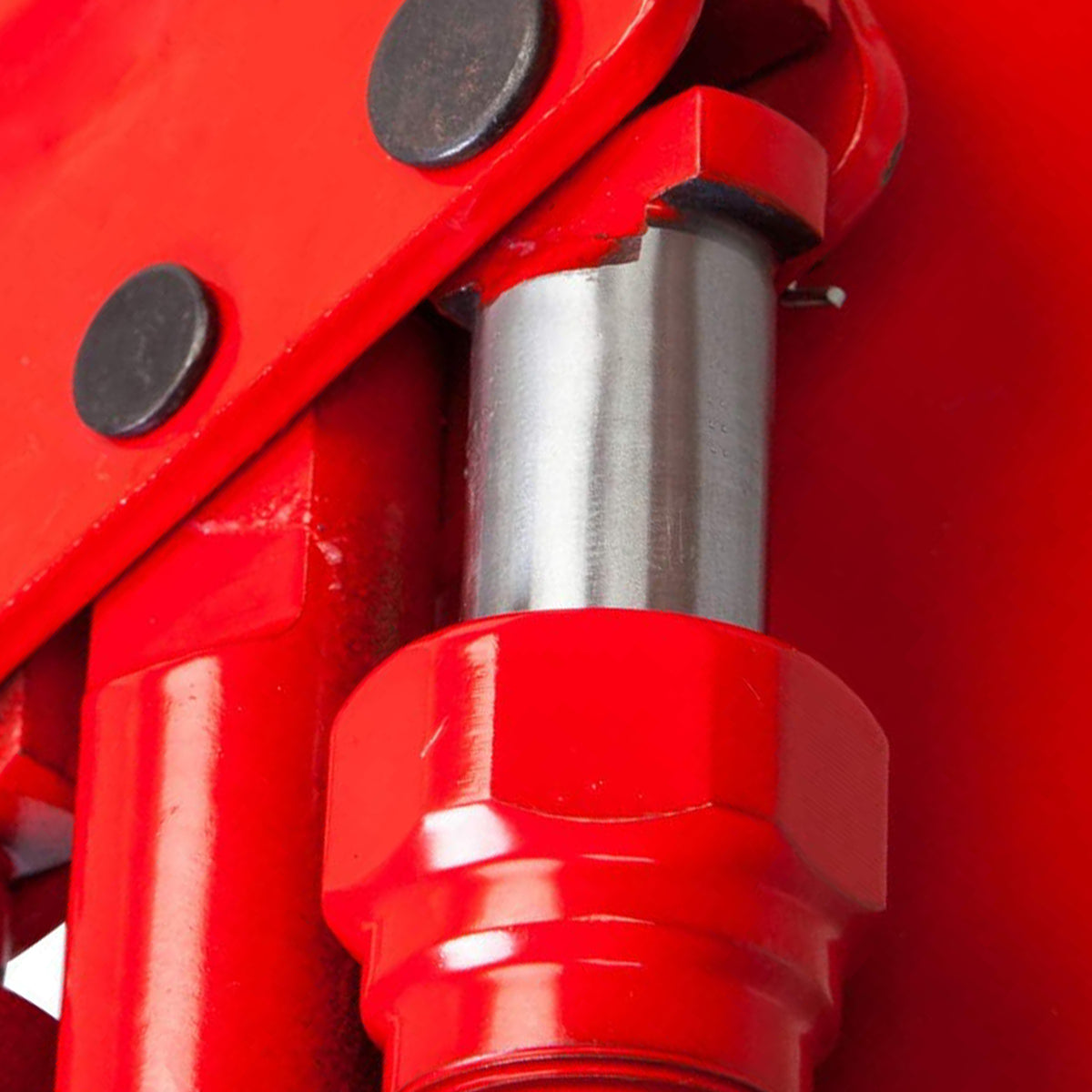 Big Red 8 Ton Hydraulic Long Ram Jack w/ Double Piston Pump & Clevis Base, Red