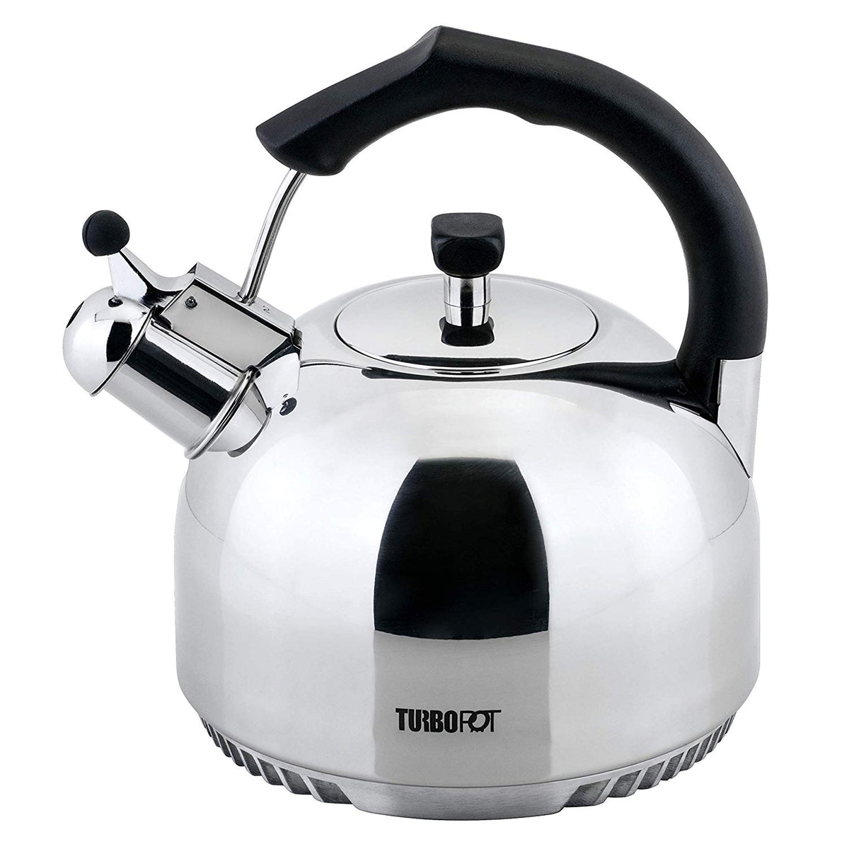 Turbo Pot Freshair 2.5 Quart Stainless Steel Stove Tea Kettle (Open Box)