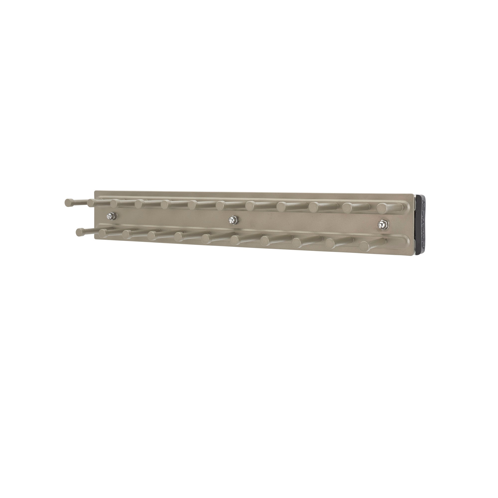 Rev-A-Shelf 12" Side Mount Extending Tie Organization Rack, Satin Nickel (Used)