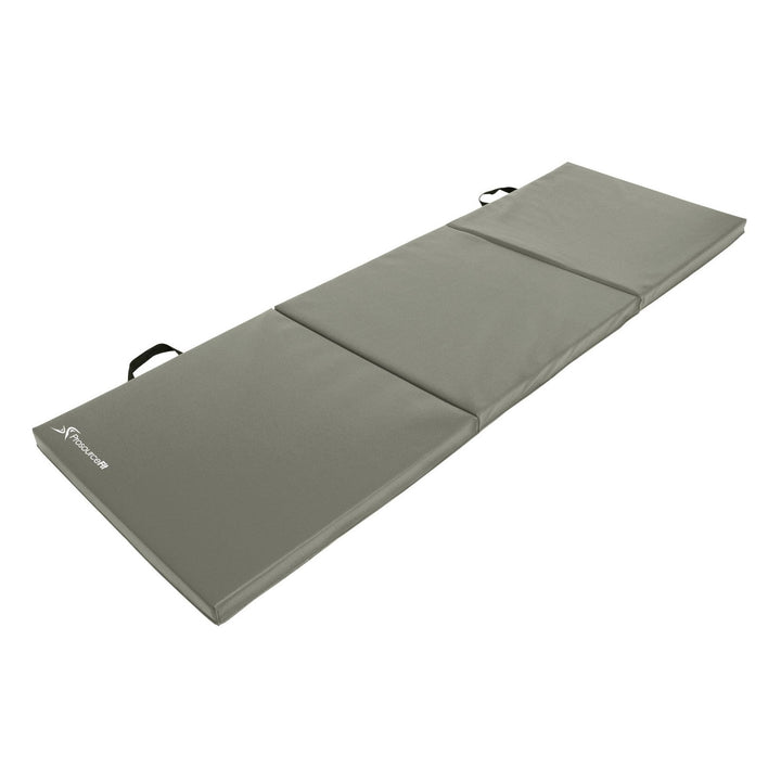 Fit ps-1951-tfm-grey Tri Folding Exercise Gym Yoga Gymnastics Mat (Open Box) - VMInnovations