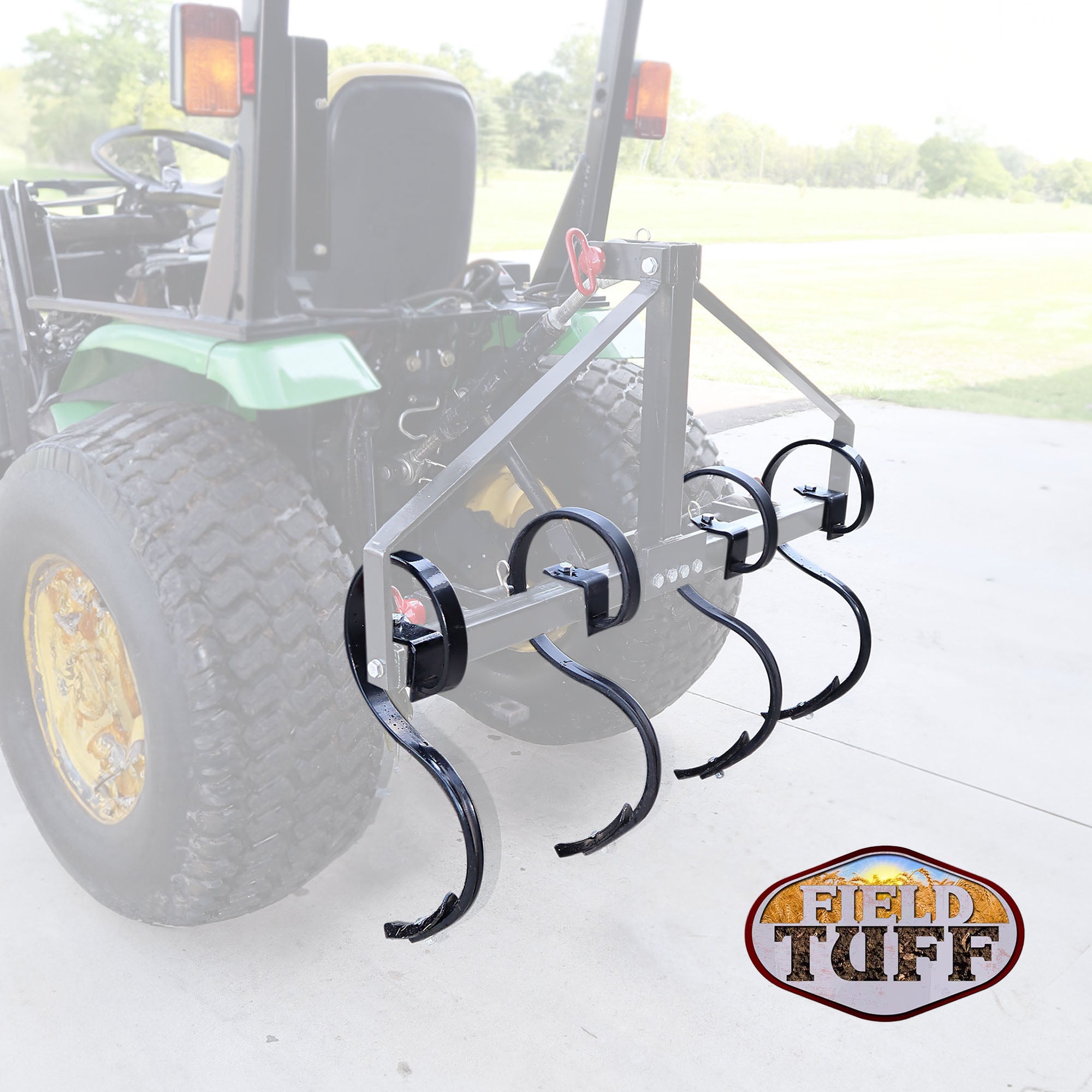 Field Tuff 43' Disc Cultivator and Hiller 4 Piece Shank Attachment (Used) - VMInnovations