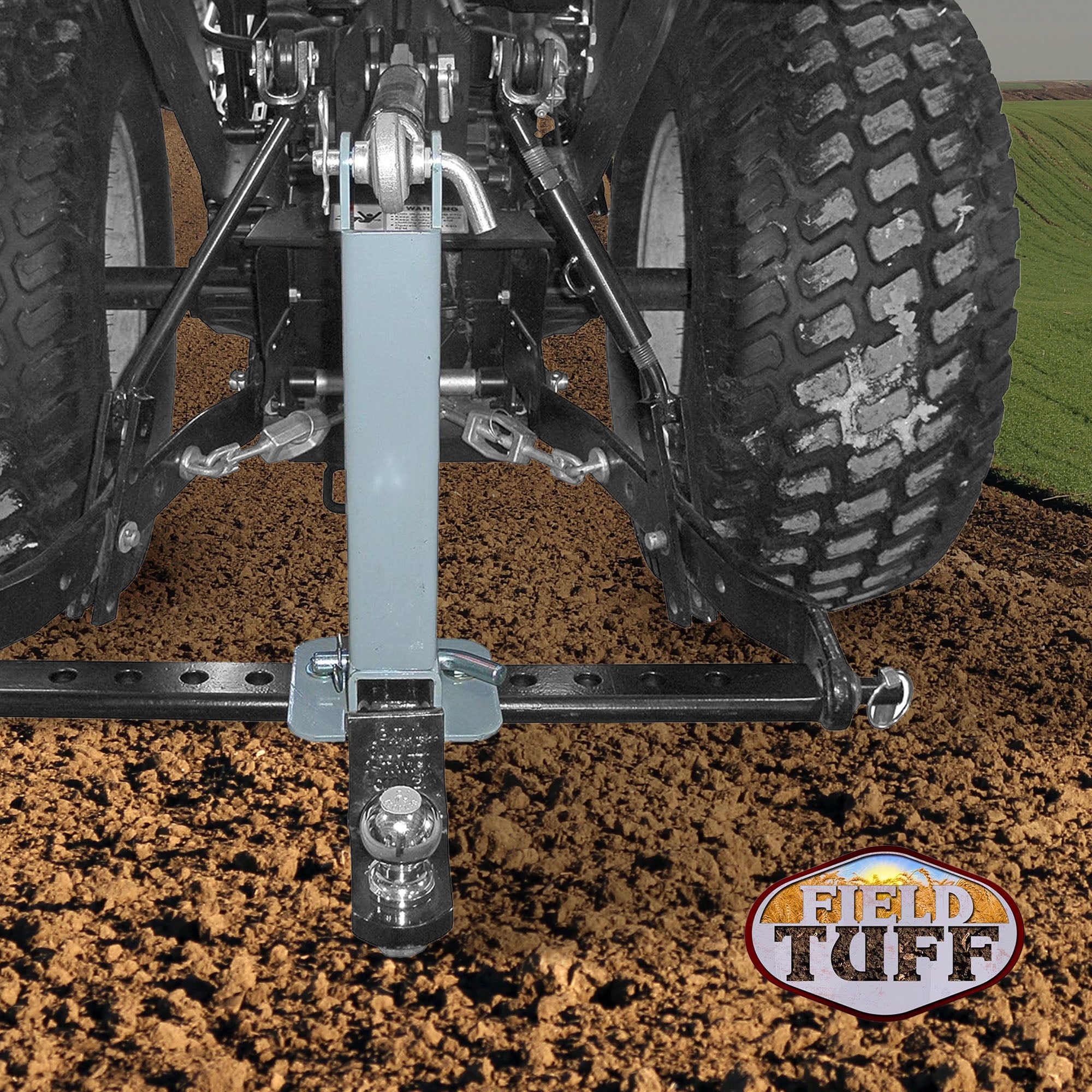 Field Tuff FTF-03DBRM Farm Tractor Drawbar Stabilizer & Trailer Mover (2 Pack) - VMInnovations