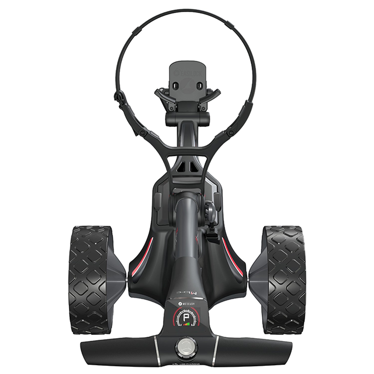 Motocaddy M1 DHC 3 Wheel Golf Electric Caddy with Carry Golf Club Bag, Fuchsia