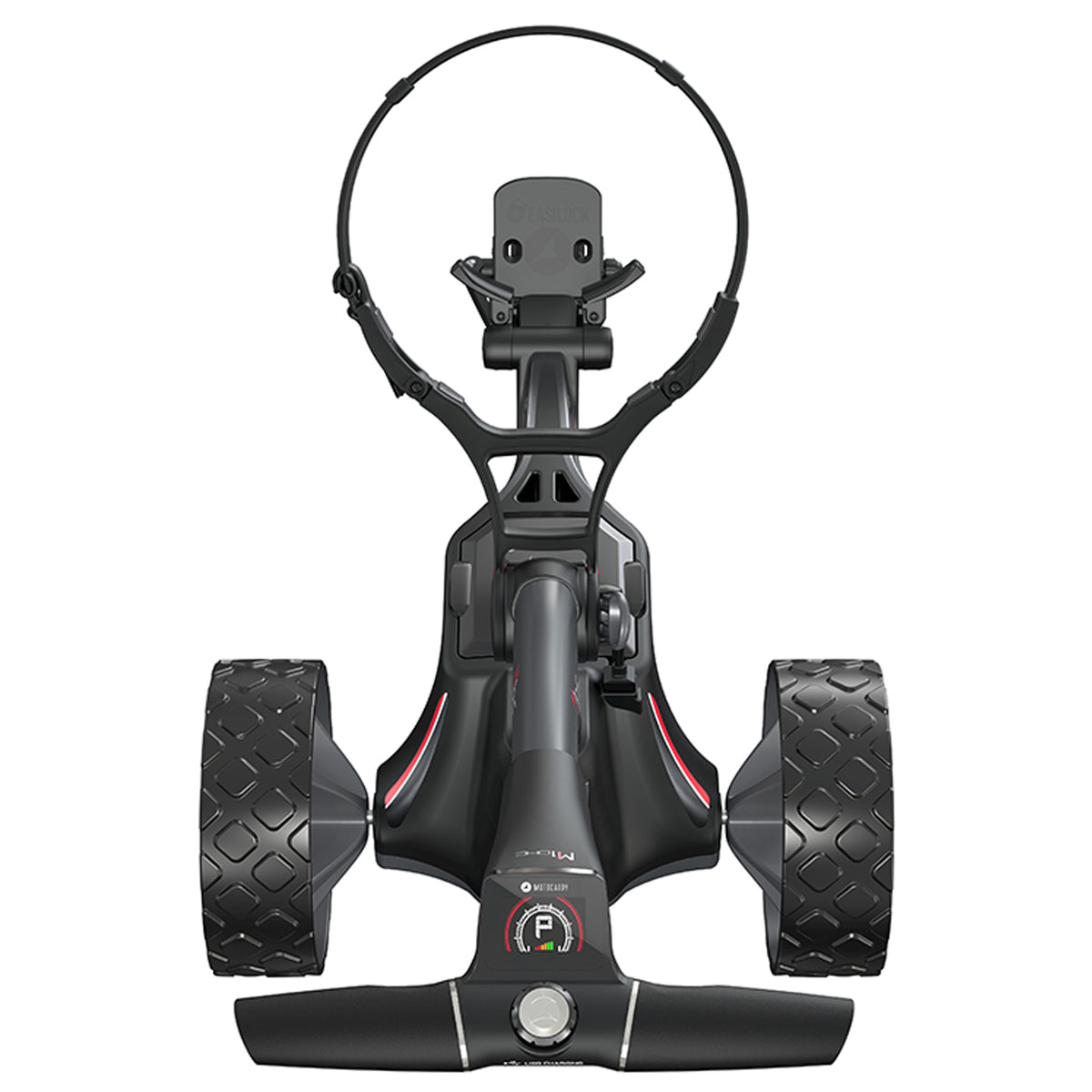 Motocaddy M1 DHC 3 Wheel Golf Electric Caddy with Carry Golf Club Bag, Fuchsia