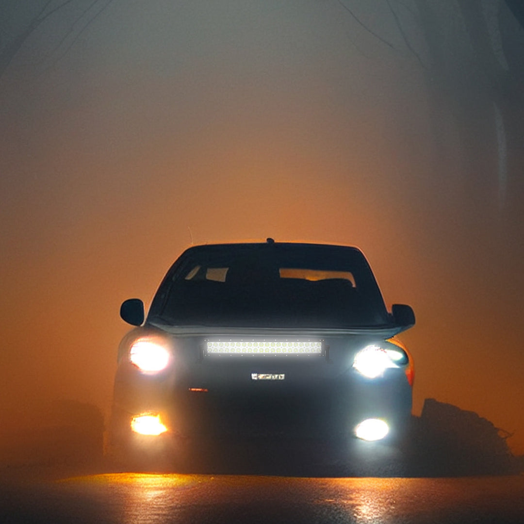 Pilot Automotive 21.5 Inch Waterproof Dual Row Light Bar with Aluminum Housing - VMInnovations