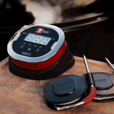 iDevices iGrill 2 Bluetooth Smart Meat Thermometer with Color Coded Meat Probes