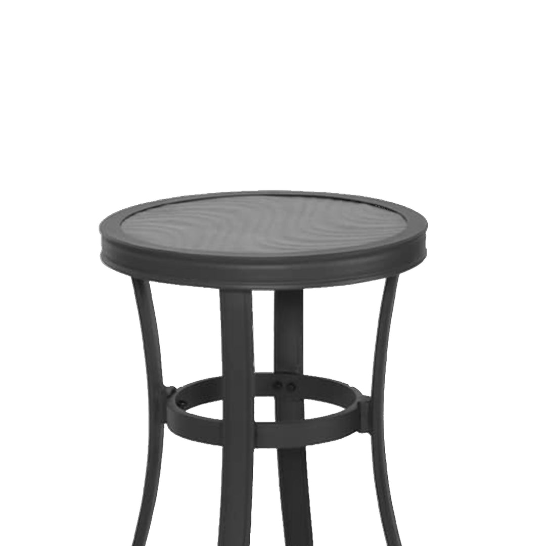 Four Seasons Courtyard Palermo 3 Piece Aluminum Bistro Set with Swivel Rockers - VMInnovations