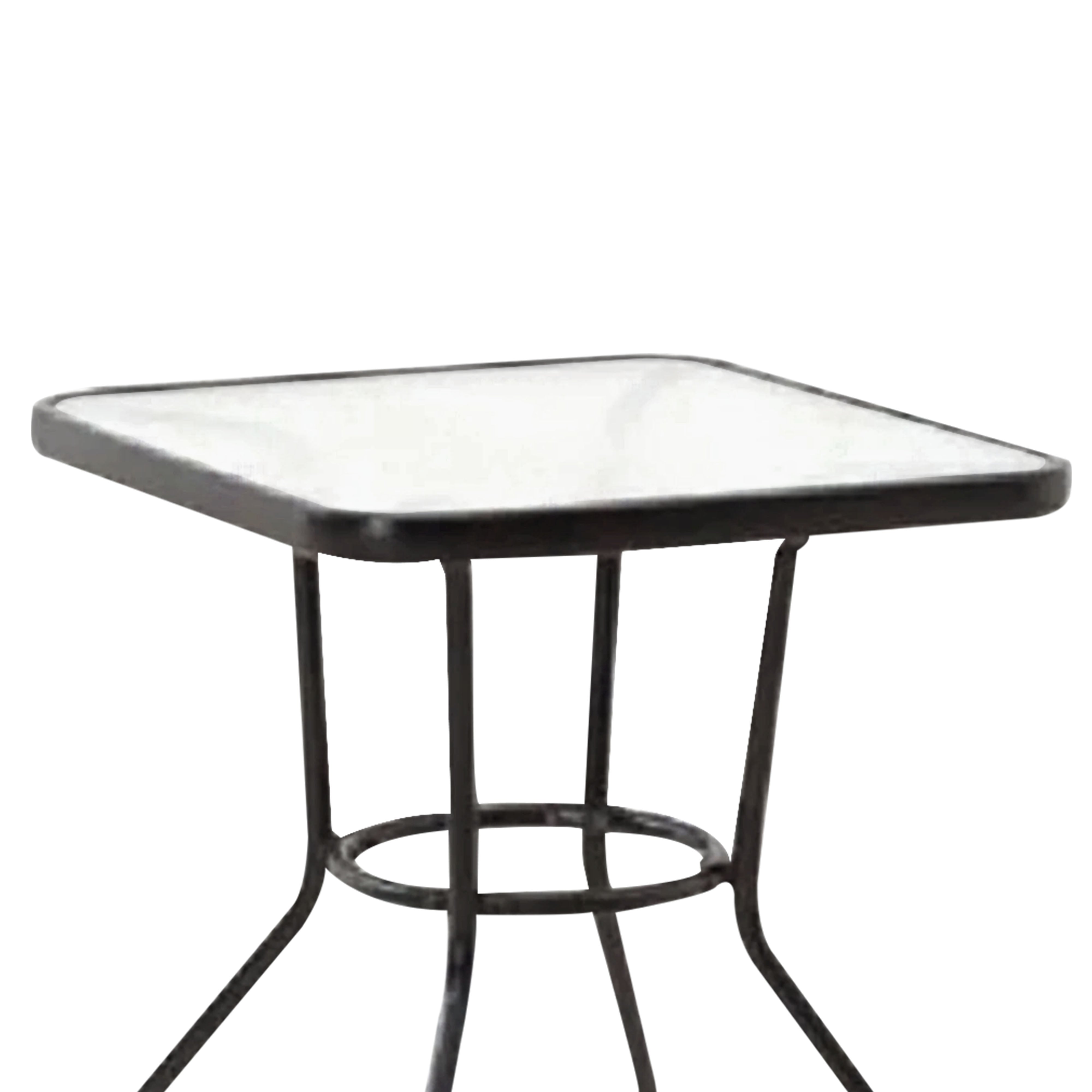 Four Seasons Courtyard Sunny Glass Top Dining Table w/Tempered Glass (Open Box) - VMInnovations