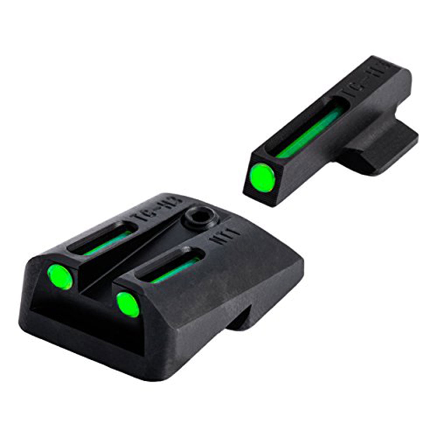 TruGlo TFO 1911 Handgun Pistol Sight Accessories, Novak LoMount Cut .260/.450 - VMInnovations