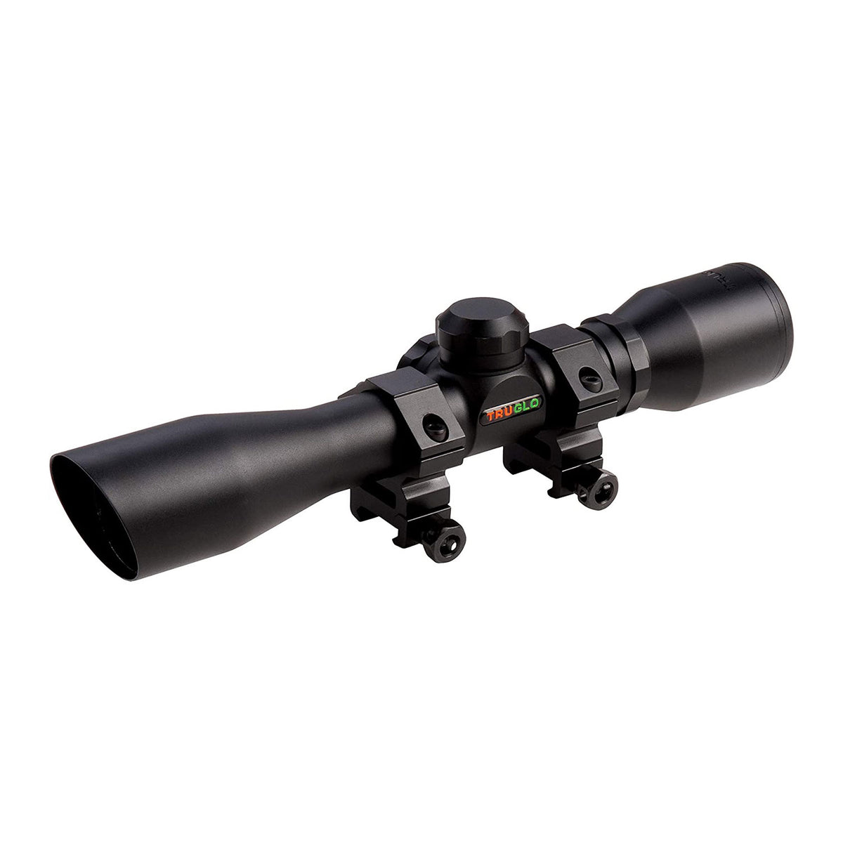 TruGlo Crossbow 4 x 32 Illuminated Aluminum Crossbow Scope with Rings (Open Box)
