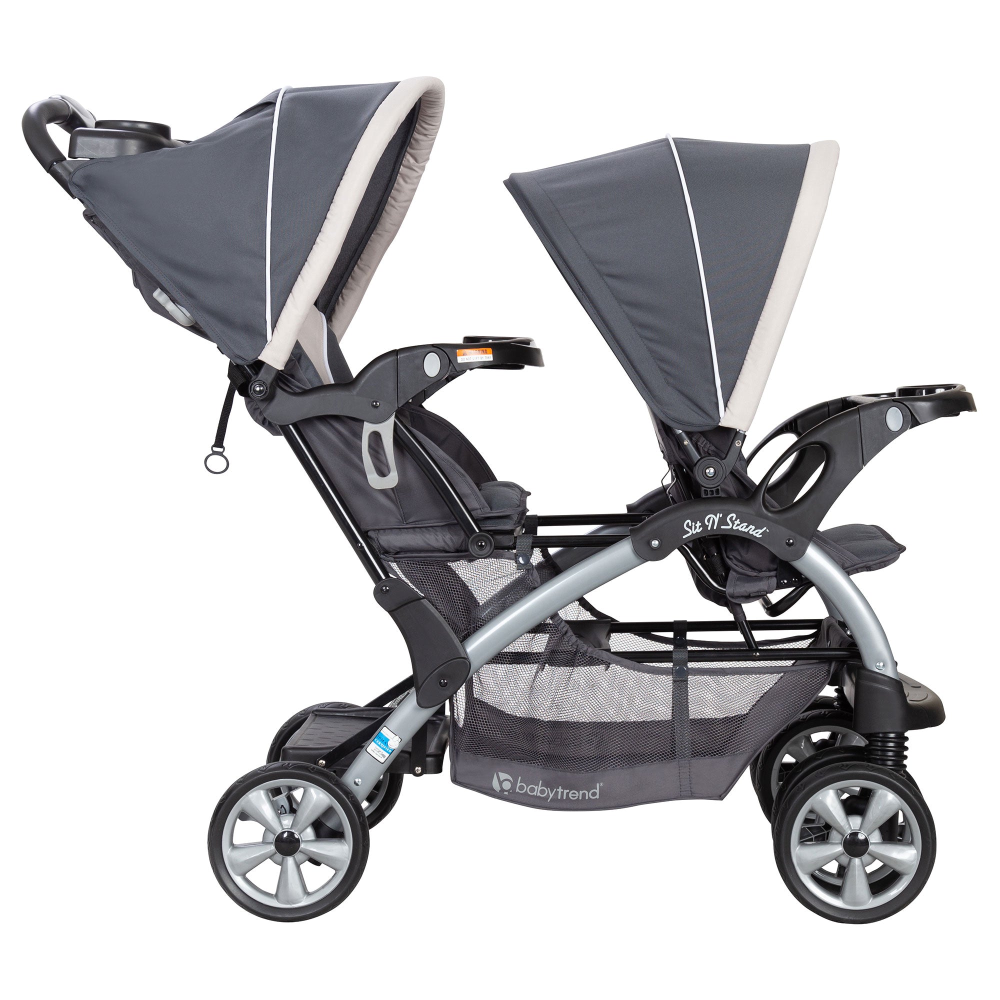 Baby Trend 5 Point Harness Double Stroller & 35 LB Infant Car Seat w/ Car Base - VMInnovations