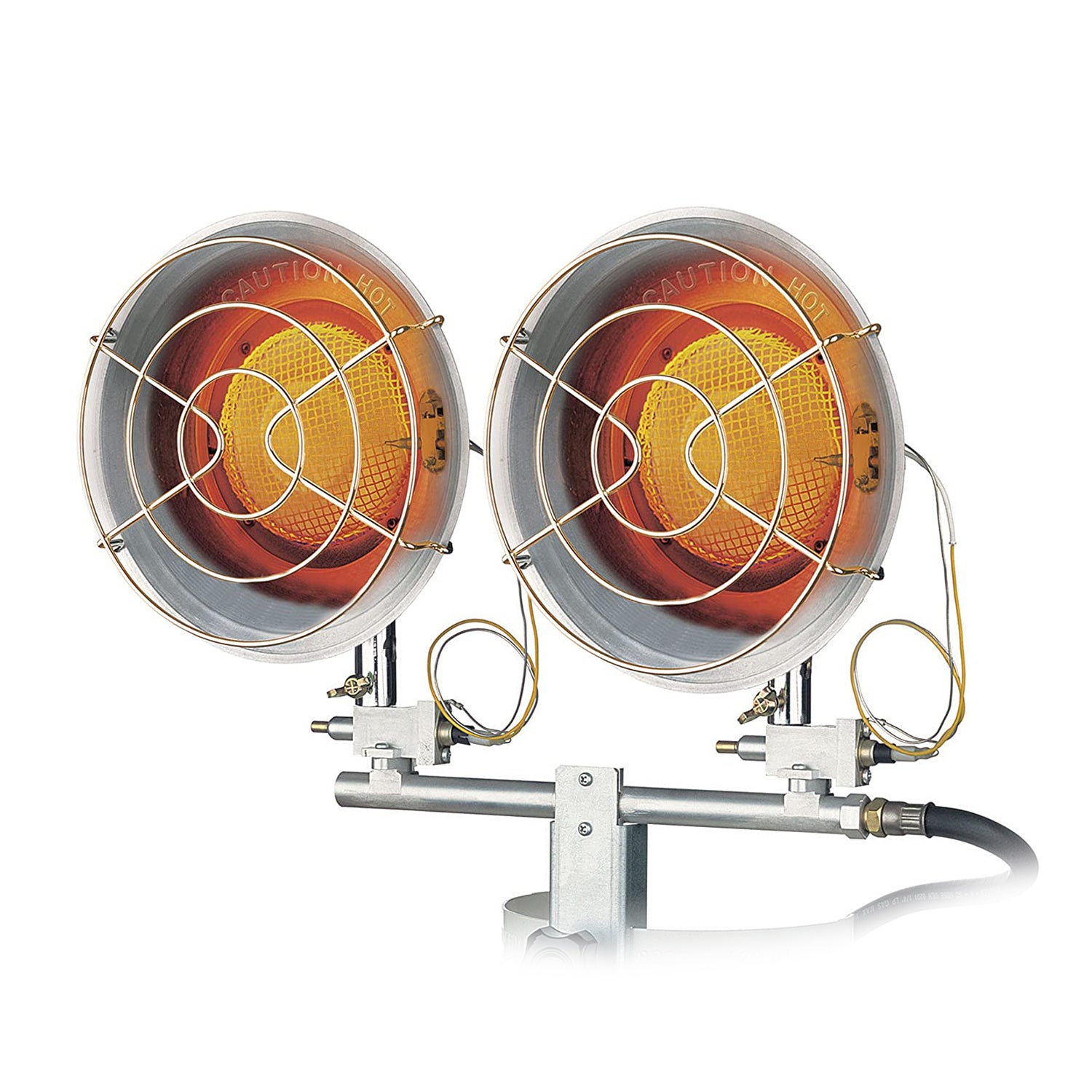 Dura Heat TT-30CSA Double Burner Outdoor Steel Propane Tank Top Radiant Heater