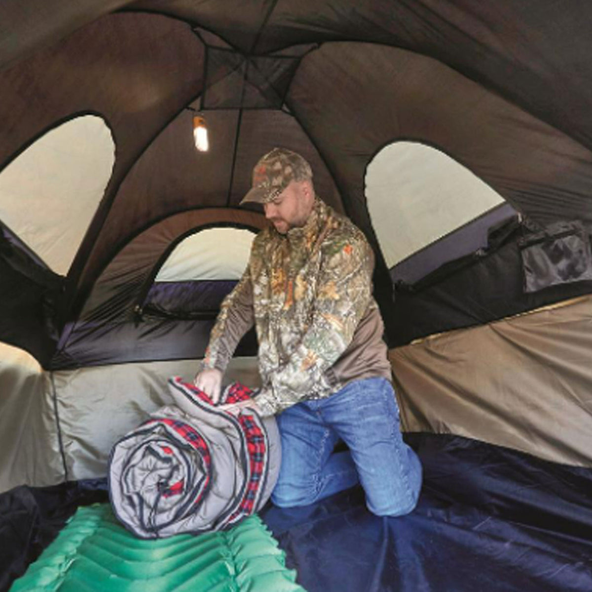 Guide Gear Aluminum Frame Premium Truck Bed Tent for Camping & Hunting, Compact