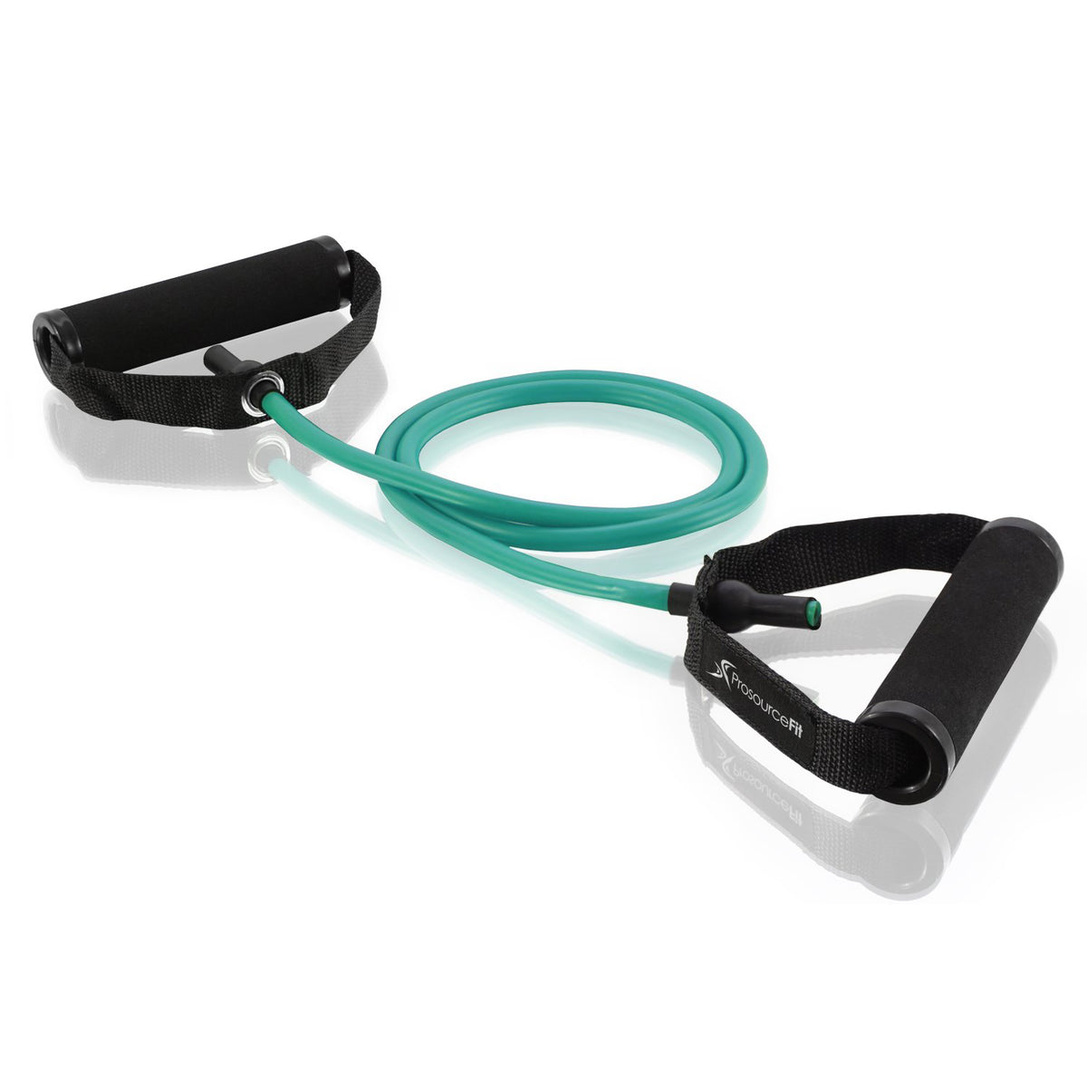 Prosource Fit Tube Handle Resistance Bands with Door Anchor and Carrying Case