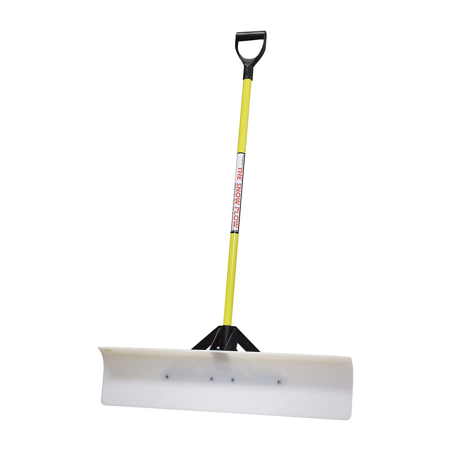 THE SNOWPLOW The Original 36 Inch Wide Poly Blade Snow Pusher Shovel with Handle - VMInnovations