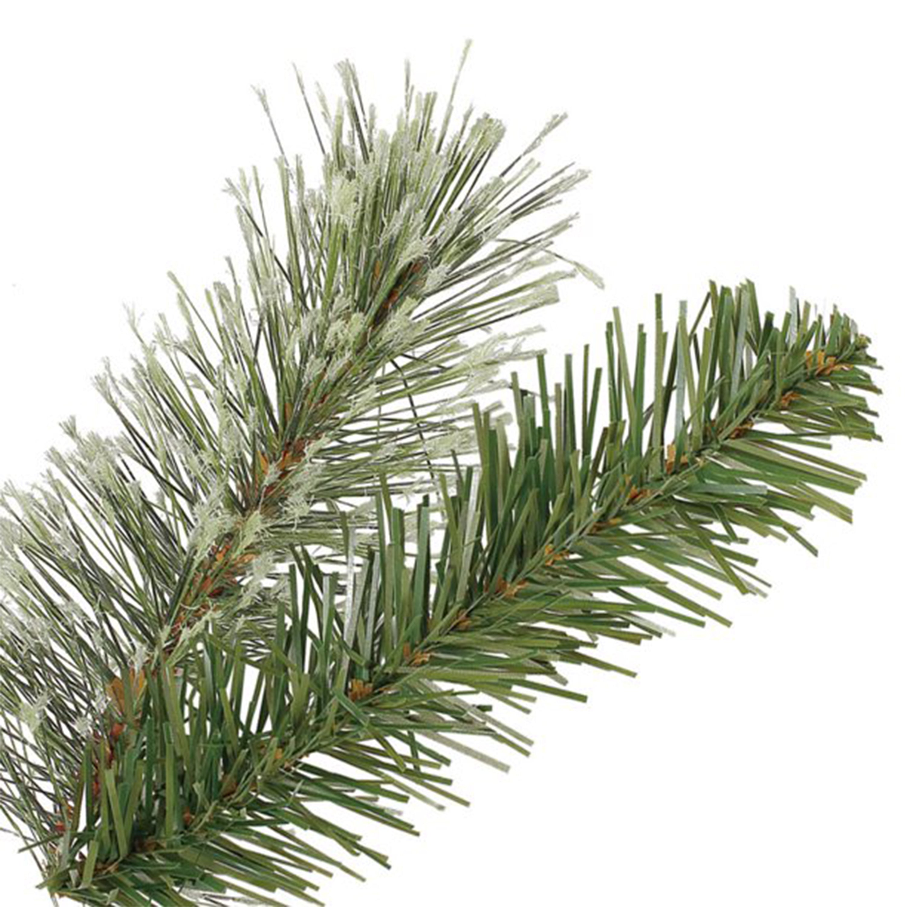 Home Heritage Stanley 7' Prelit Slim Pencil Artificial Holiday Tree, (2 Pack)
