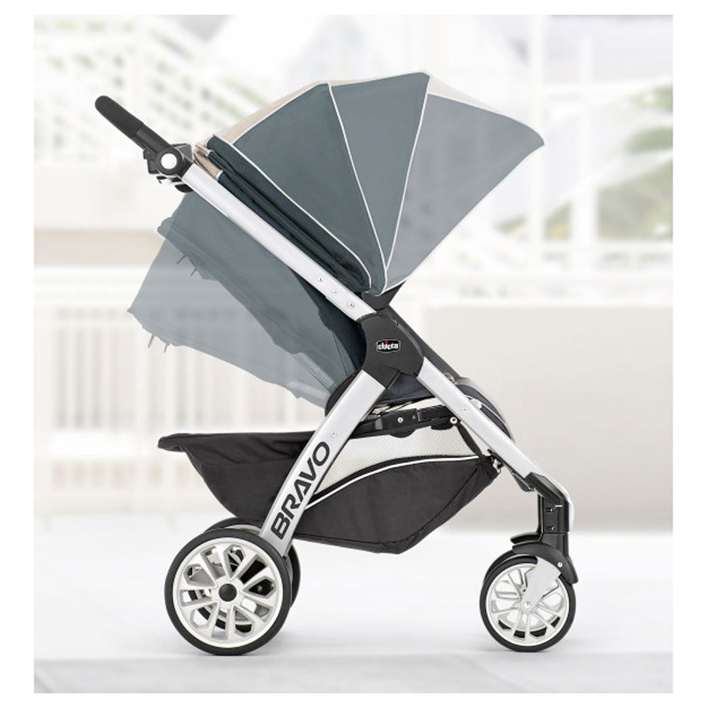 Chicco Bravo Trio Travel System with Stroller and Infant Car Seat (Open Box)