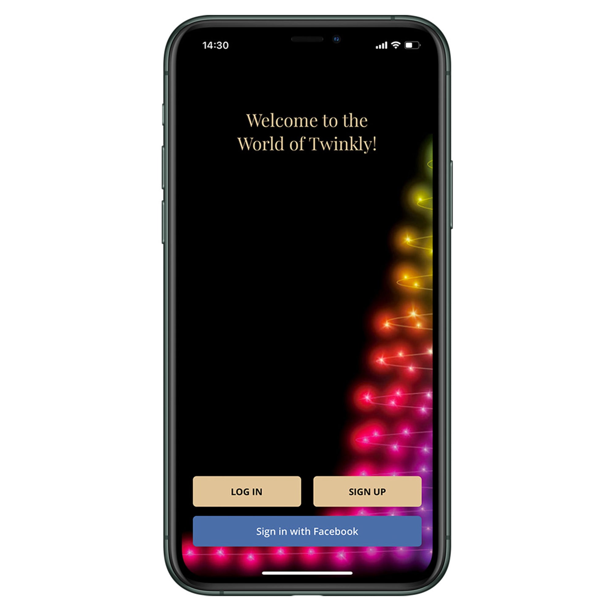 Twinkly 200 LED RGB Multicolor Decor Spritzer Lights w/ USB Music Effects Dongle