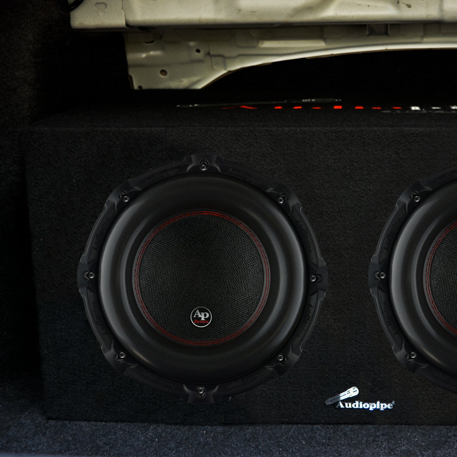 AudioPipe MOSFET Car Stereo Amplifier w/ Audio Subwoofer & Complete Wiring Kit - VMInnovations