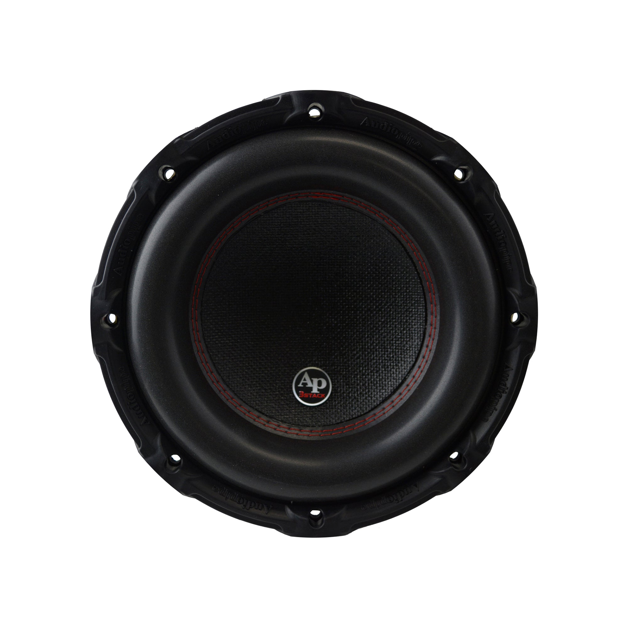Audiopipe Class D Amp, Capacitor, 10 In Dual Subwoofer 4 Pk, & QPOWER Wiring Kit - VMInnovations