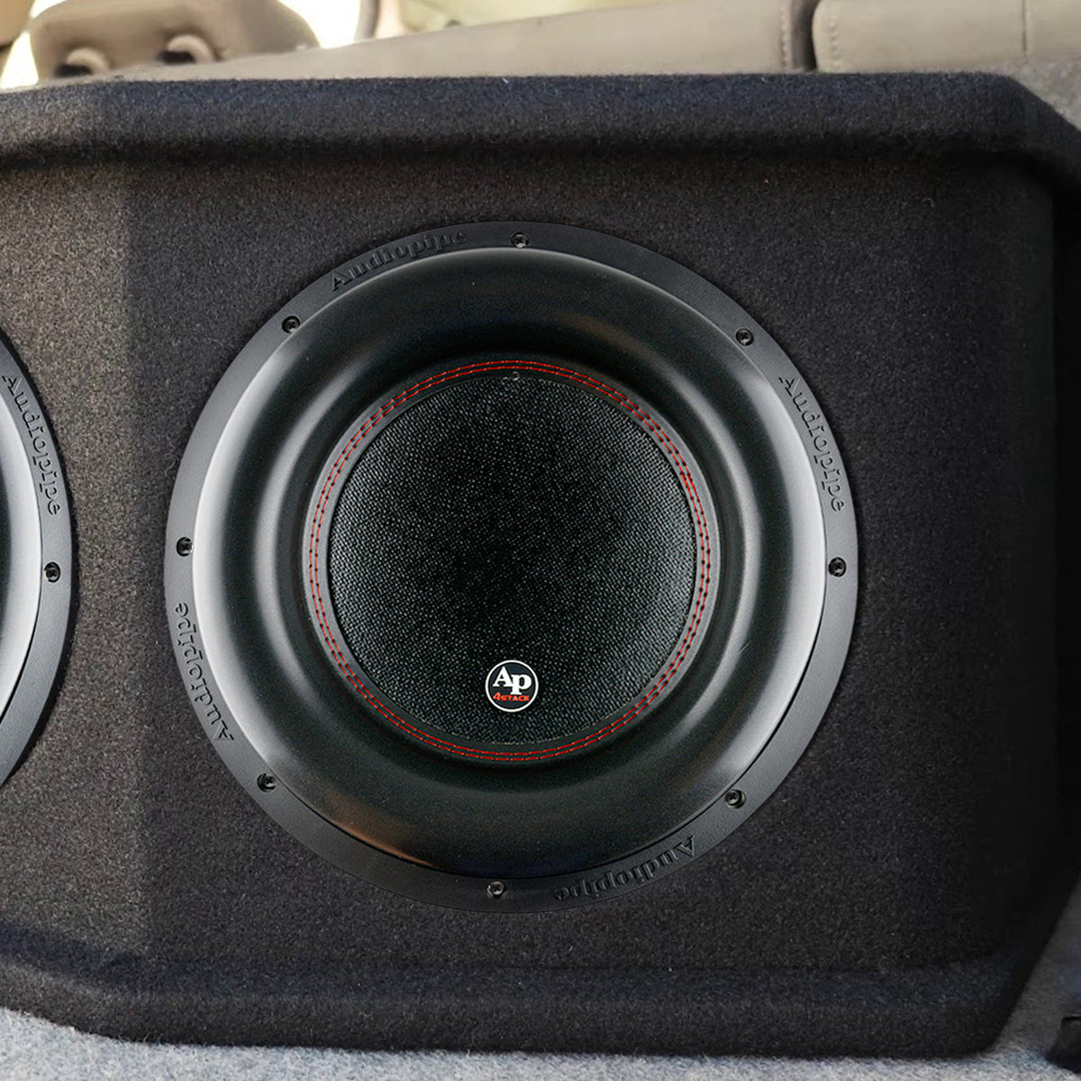 Audiopipe Monoblock Car Stereo w/ Capacitor, Subwoofer, Enclosure Box, and Kit