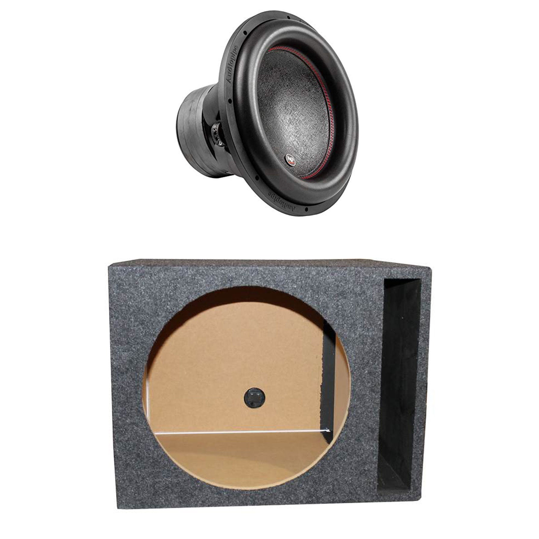 AudioPipe TXX-BDC4-15D2 15 Inch 2800W Dual 2 Ohm Car Audio Subwoofer & Sub Box - VMInnovations