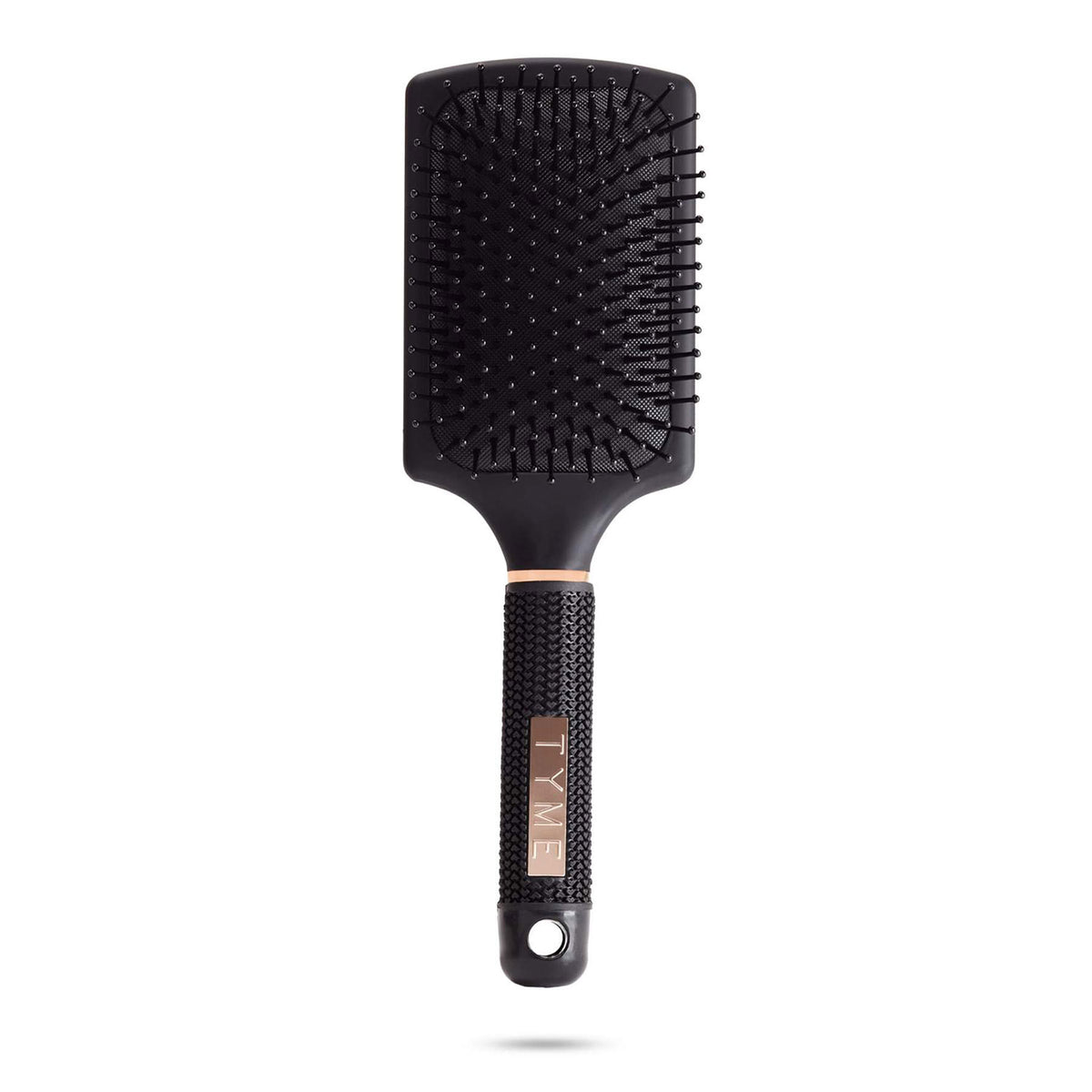 TYME Obsidion Kit w/ All In One Iron Pro Heat Tool and Paddle Hair Brush, Black (Refurbished)