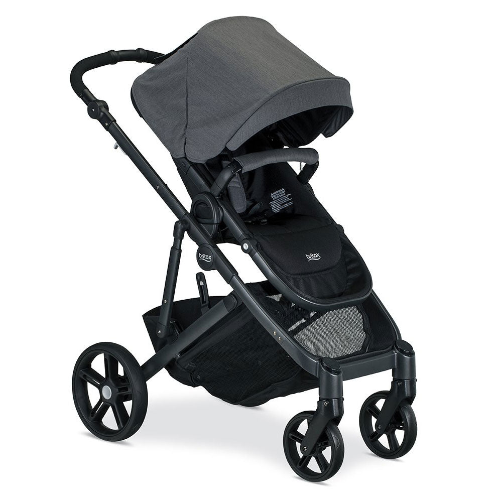 Britax B Ready G3 Folding Baby Stroller, Snack Tray, and Second Seat Conversion