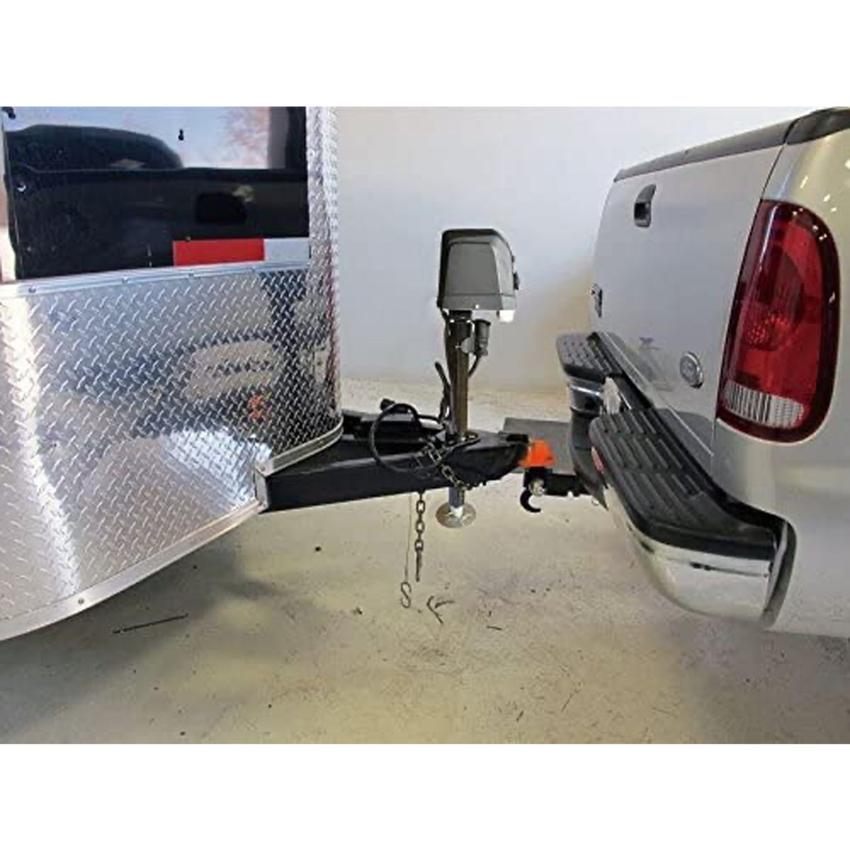 Uriah Products 7 Way Connector 3500 Pound Lift Capacity Trailer Jack (Damaged)