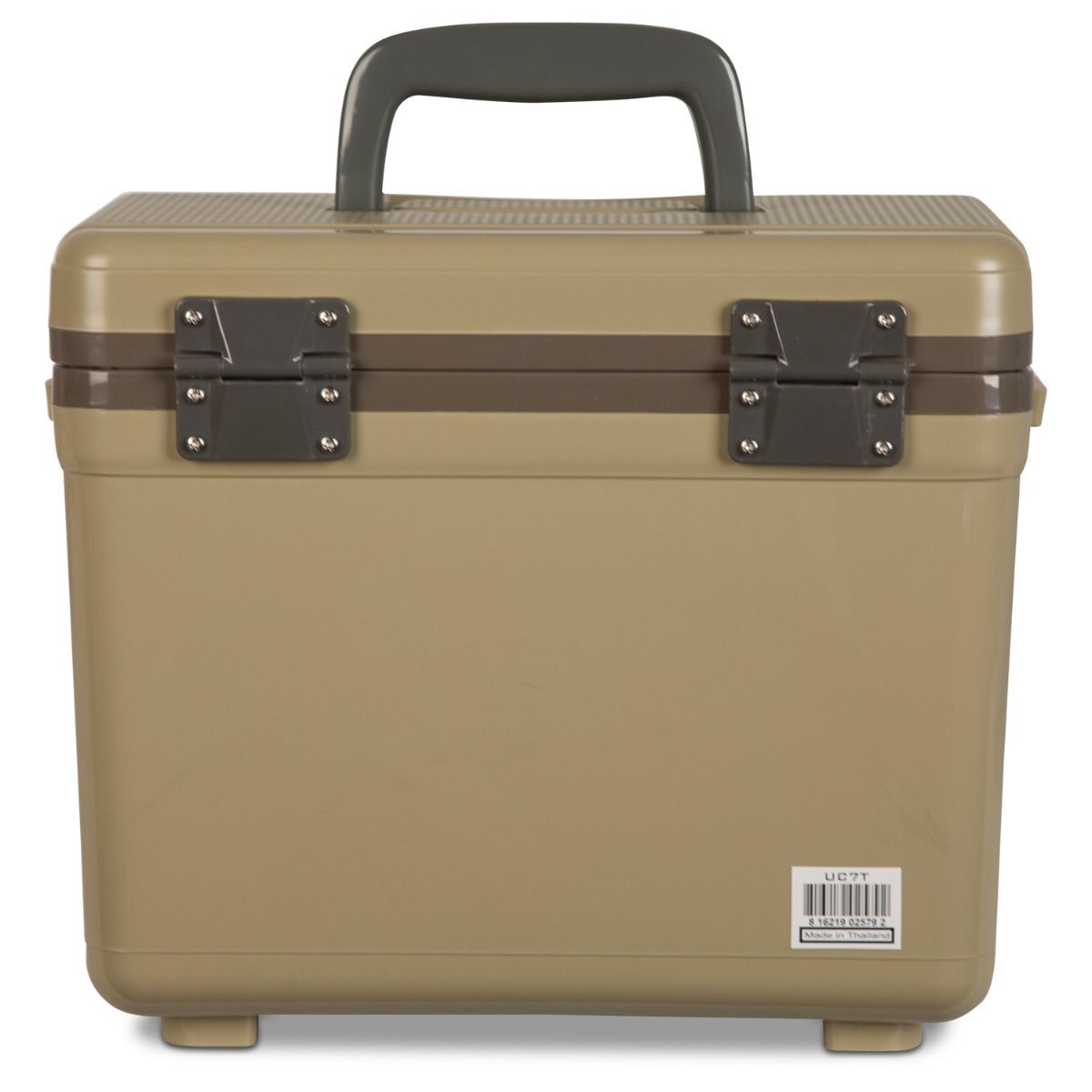 Engel 7.5-Qt EVA Gasket Seal Ice and DryBox Cooler w/ Carry Handles, Tan (Used)