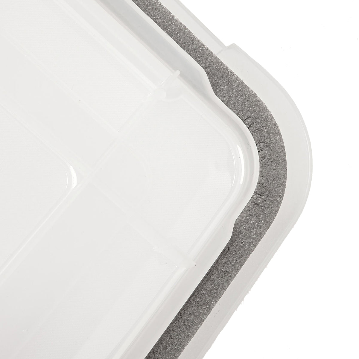 IRIS USA Weathertight 74 Quart Buckle Down Storage Latch Box Container (8 Pack)